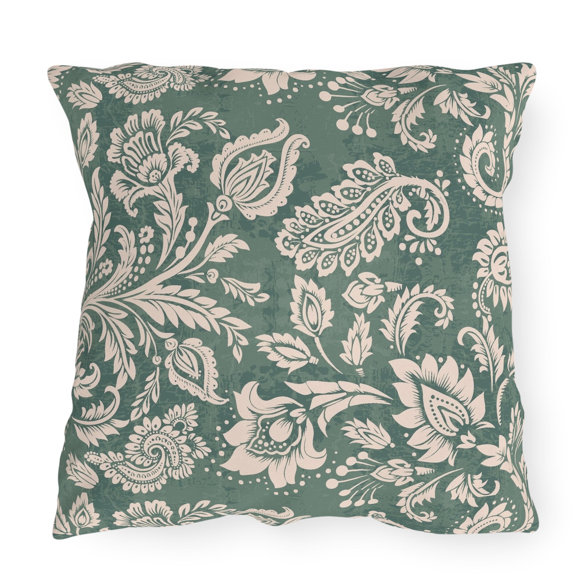 Botanical Outdoor Pillows - Cozy Floral Cushion for Patios and Decks - aMOOsing Designs