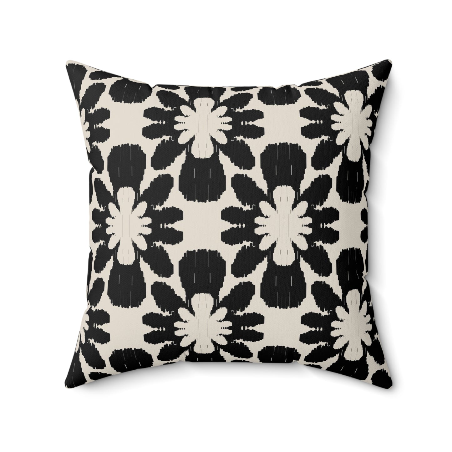 Boho Floral Throw Pillow - Chic Cushion, Home Decor Accent, Modern Pillow, Gift for Her, Stylish Sofa Decoration, Cozy Living - aMOOsing Designs