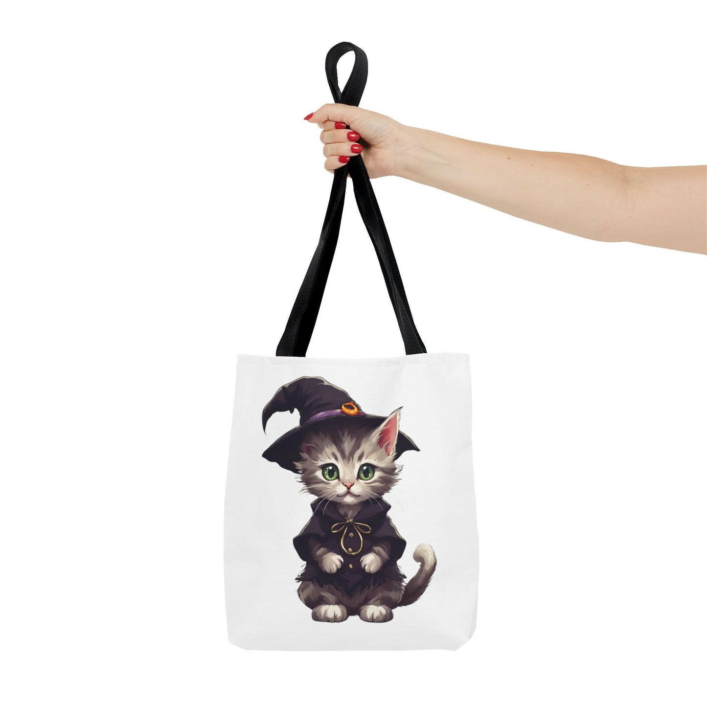 Witchy Kitty- Tote Bag (AOP).