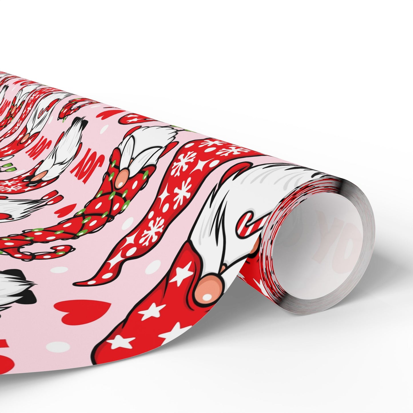 Wrapping Papers, Festive Gnomes Christmas Gift Wrap, Holiday Wrapping, Eco-Friendly Gift Packaging, Wrapping Paper Rolls, Gift Wrap Sheets, - aMOOsing Designs