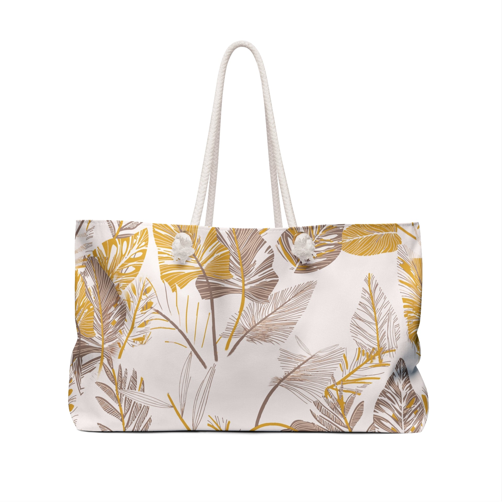 Tropical Weekender Bag, Stylish Travel Tote, Beach Bag, Weekend Getaway, Floral Vacation Carryall, Summer Travel Essentials - aMOOsing Designs