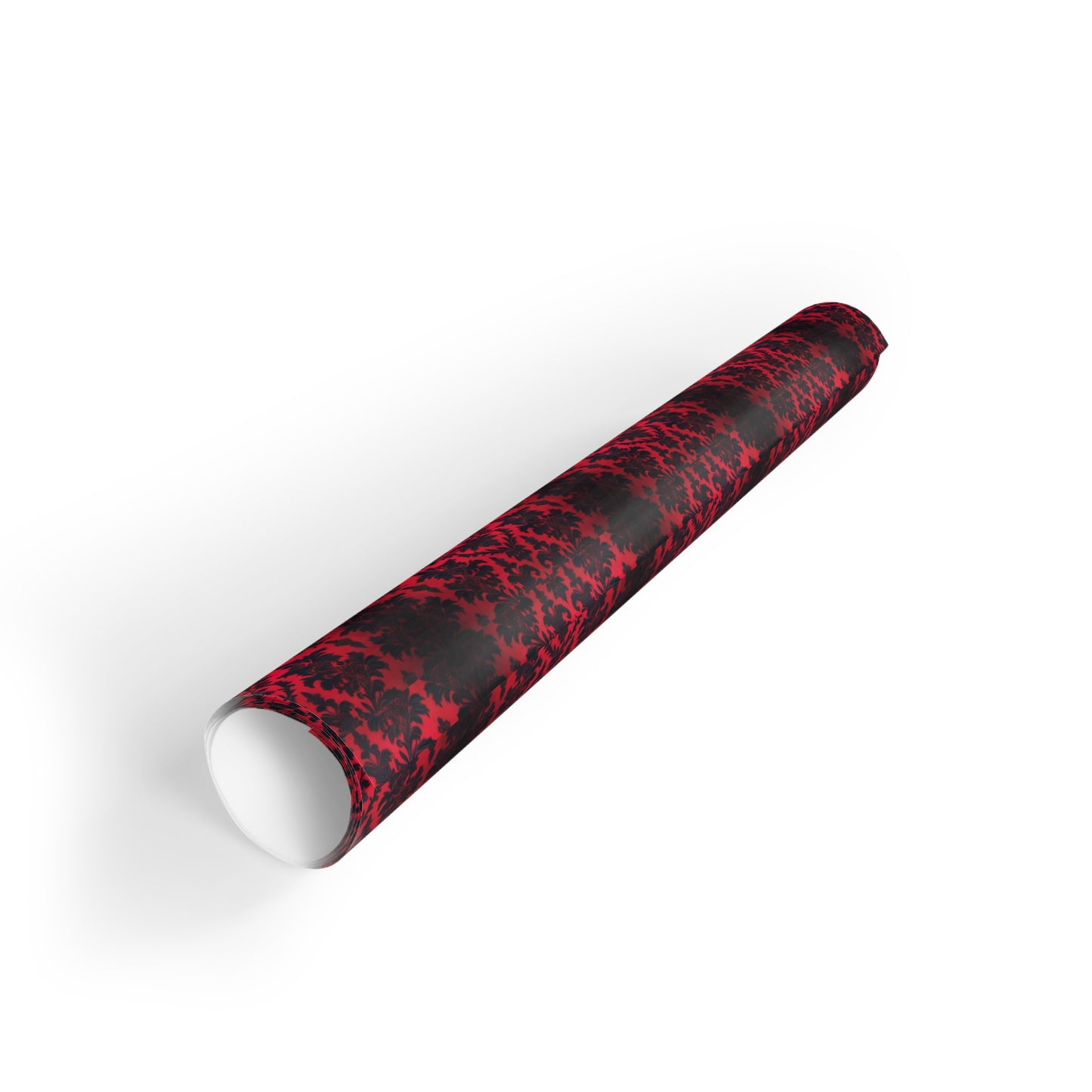 Elegant Gothic Red Gift Wrapping Paper Roll - Perfect for Holidays & Special Occasions - aMOOsing Designs