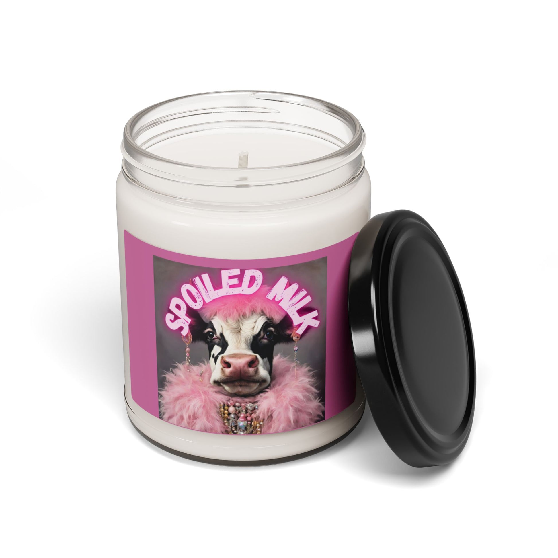 Spoiled Milk Scented Candles, 9oz - aMOOsing Designs