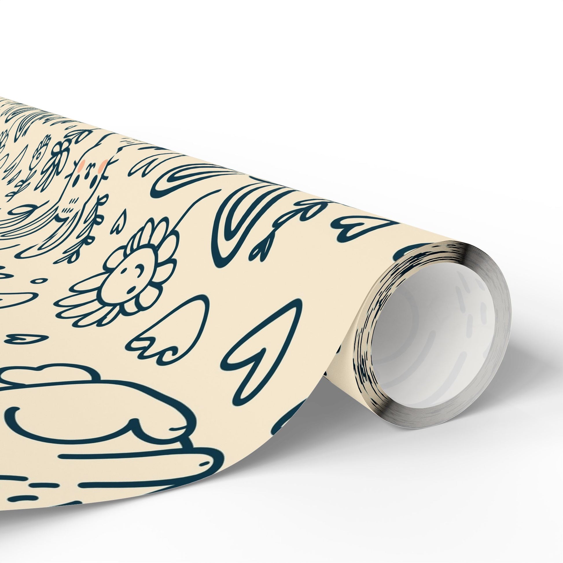 Adorable Bunny Wrapping Paper – Perfect for Easter, Kids, and Spring Celebrations! - aMOOsing Designs