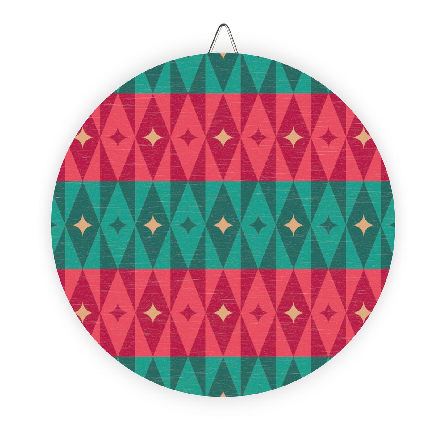 Wood Signs: Festive Oversized Wooden Ornament, Rustic Holiday Patio Decor, Christmas Wall Hanging, Seasonal Farmhouse Sign, Winter Door