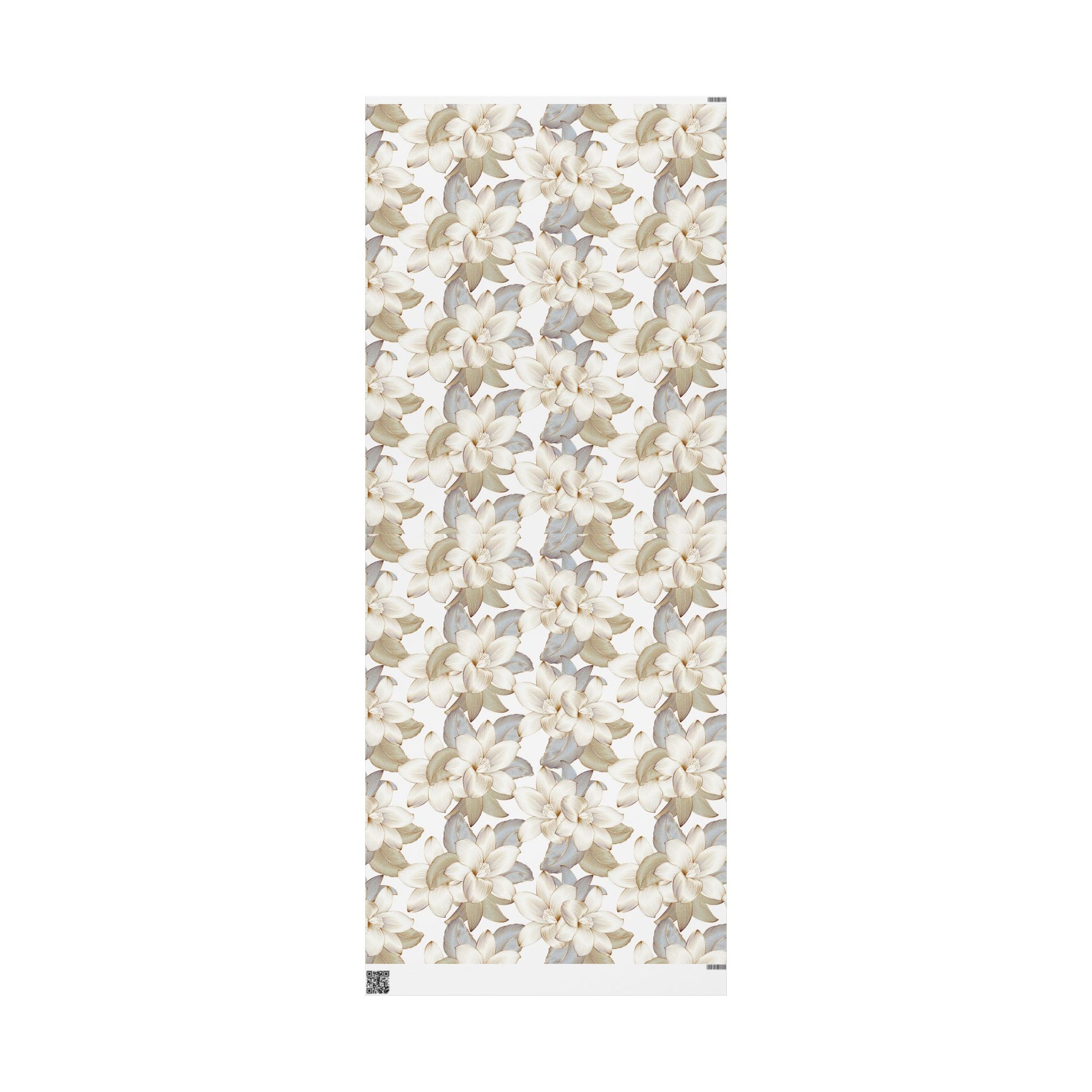 Elegant Floral Wrapping Paper, Gift Wrap for Special Occasions, Eco-Friendly Gift Wrapping, Wedding, Birthday, Christmas - aMOOsing Designs