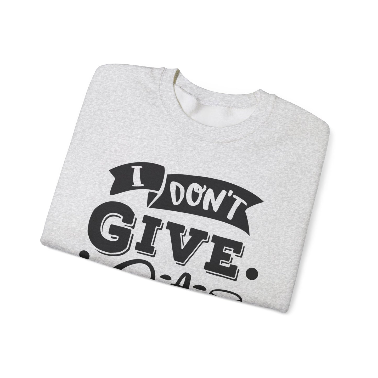 I Don't Give a Sip Unisex Heavy Blend Crewneck Sweatshirt, Funny Wine Lover Gift, Cozy Casual Sweatshirt, Perfect for Parties, Sip and Chill - aMOOsing Designs