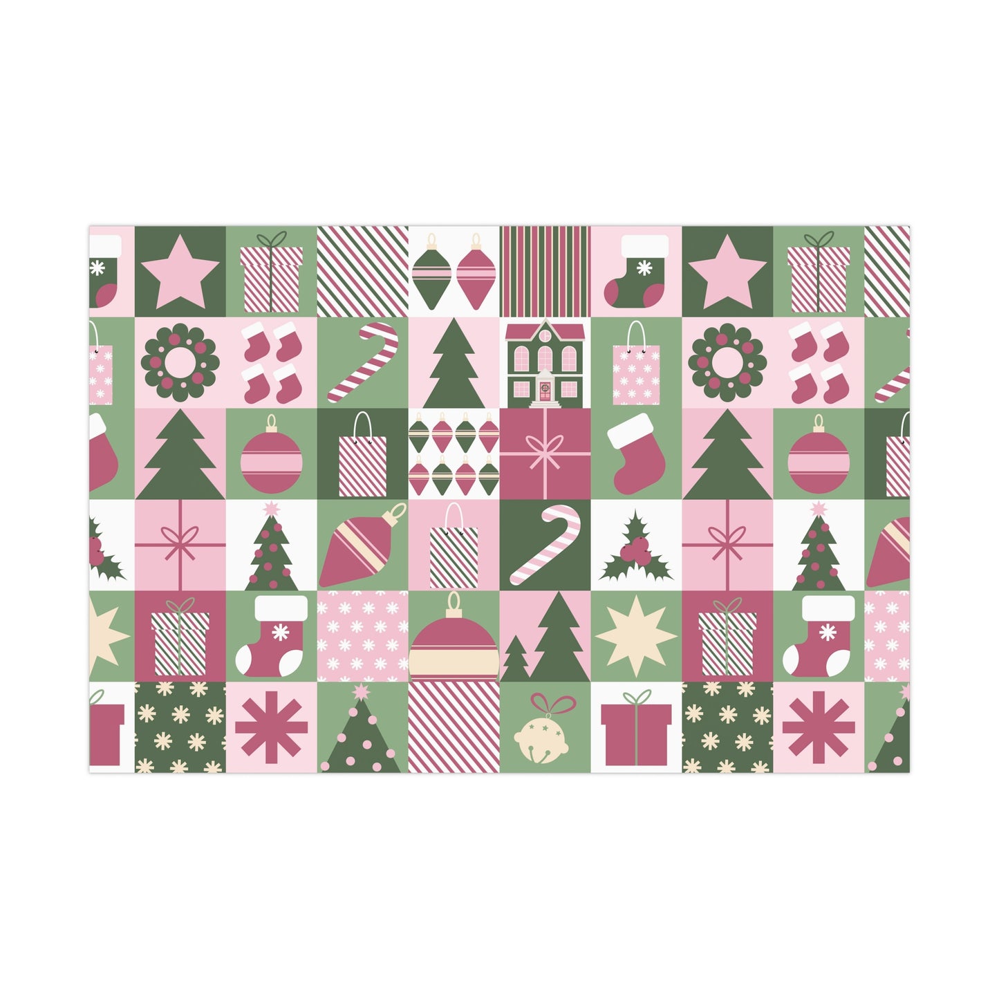 Festive Holiday Gift Wrap Papers - Christmas Patterns for Joyful Gifting - aMOOsing Designs