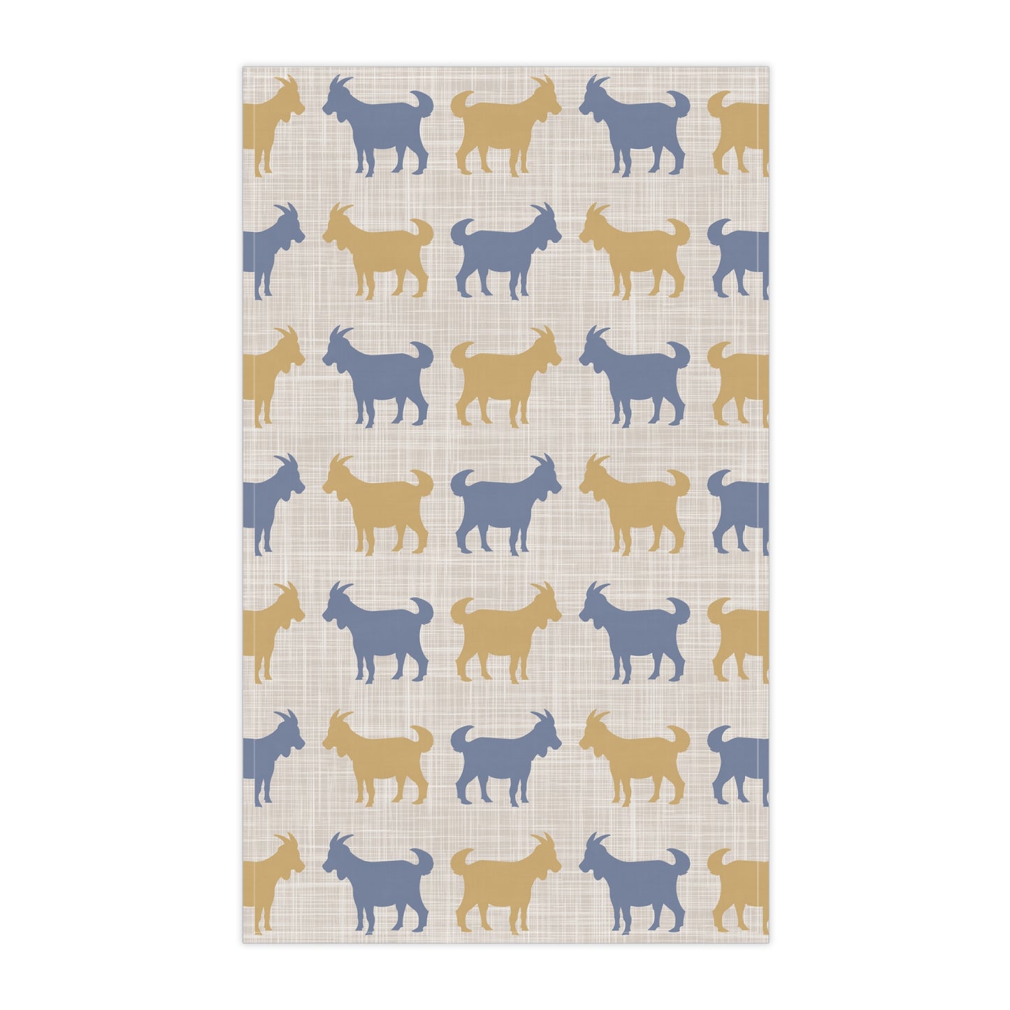 Charming Goats Tea Towels, Kitchen Towels, Farmhouse Decor, Animal Lover Gift, Cotton Dish Cloths, Cute Goat Kitchen Accessories
