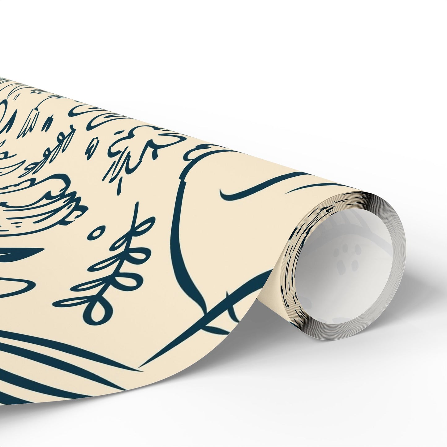 Cute Bunny Wrapping Paper, Floral Rabbit Gift Wrap, Gift Wrap for Kids, Easter Wrap, Spring Celebration Paper