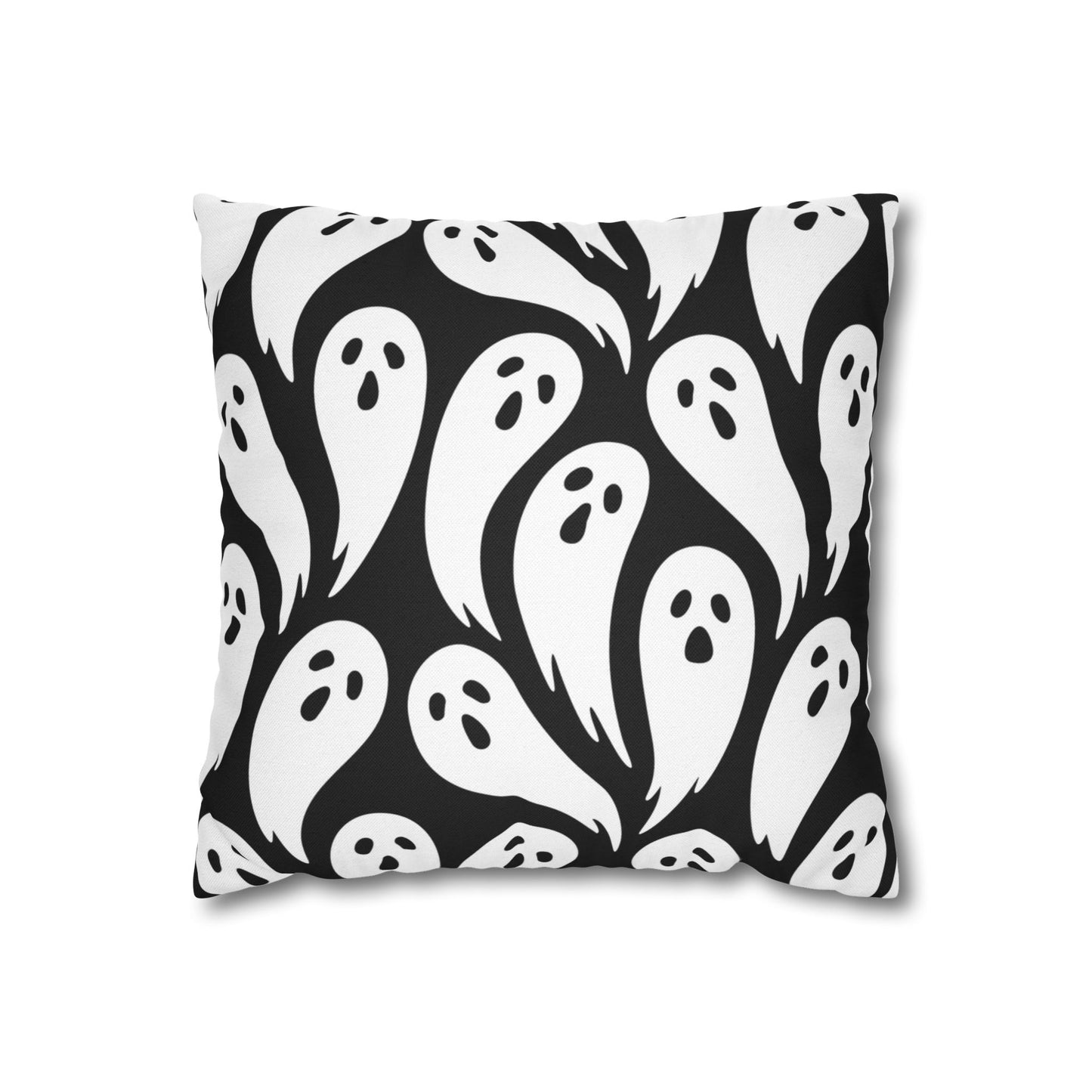 Spooky Ghost Pillowcase, Halloween Decor, Home Accent, Pillowcase for Fall, Scary Home Decor - aMOOsing Designs