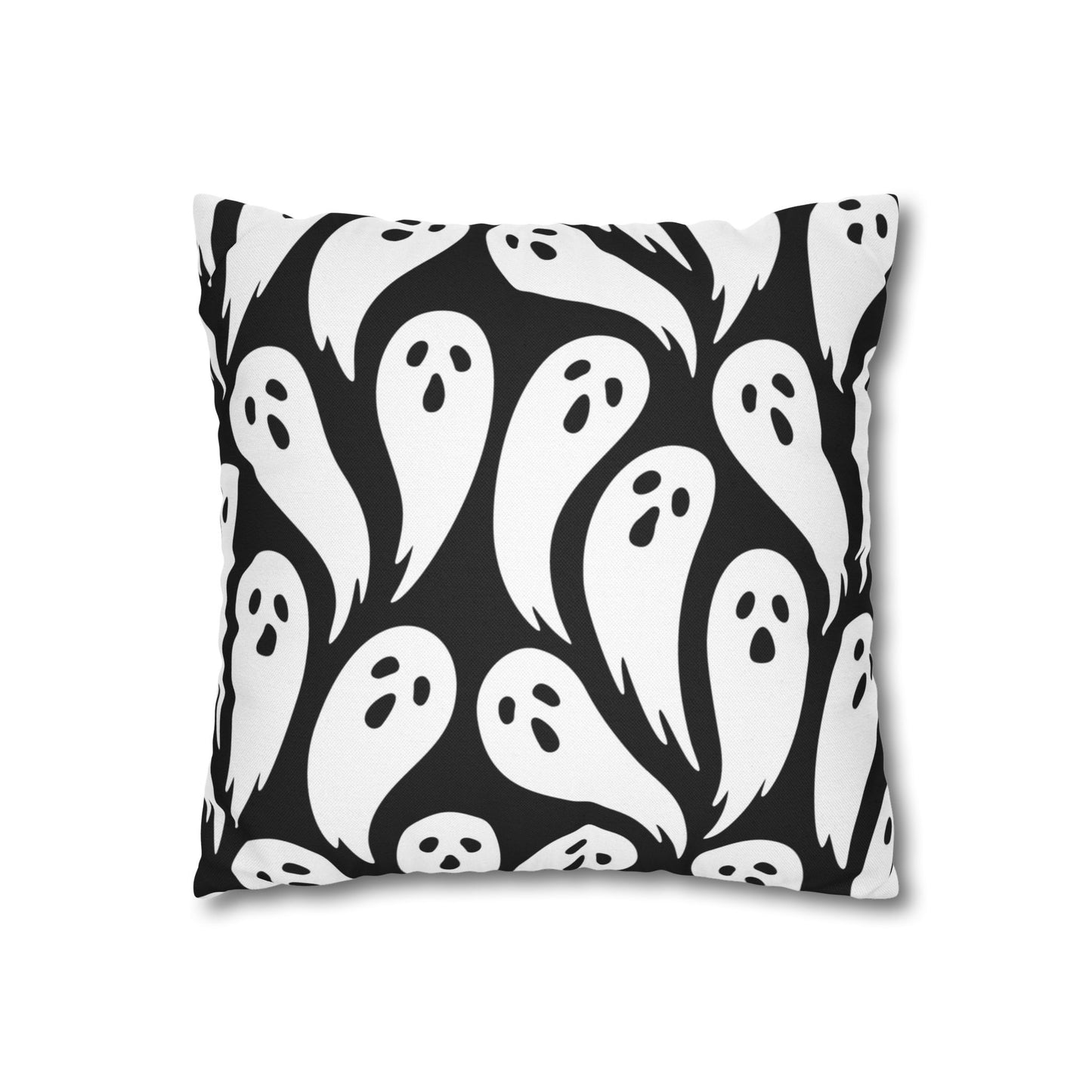 Spooky Ghost Pillowcase, Halloween Decor, Home Accent, Pillowcase for Fall, Scary Home Decor - aMOOsing Designs