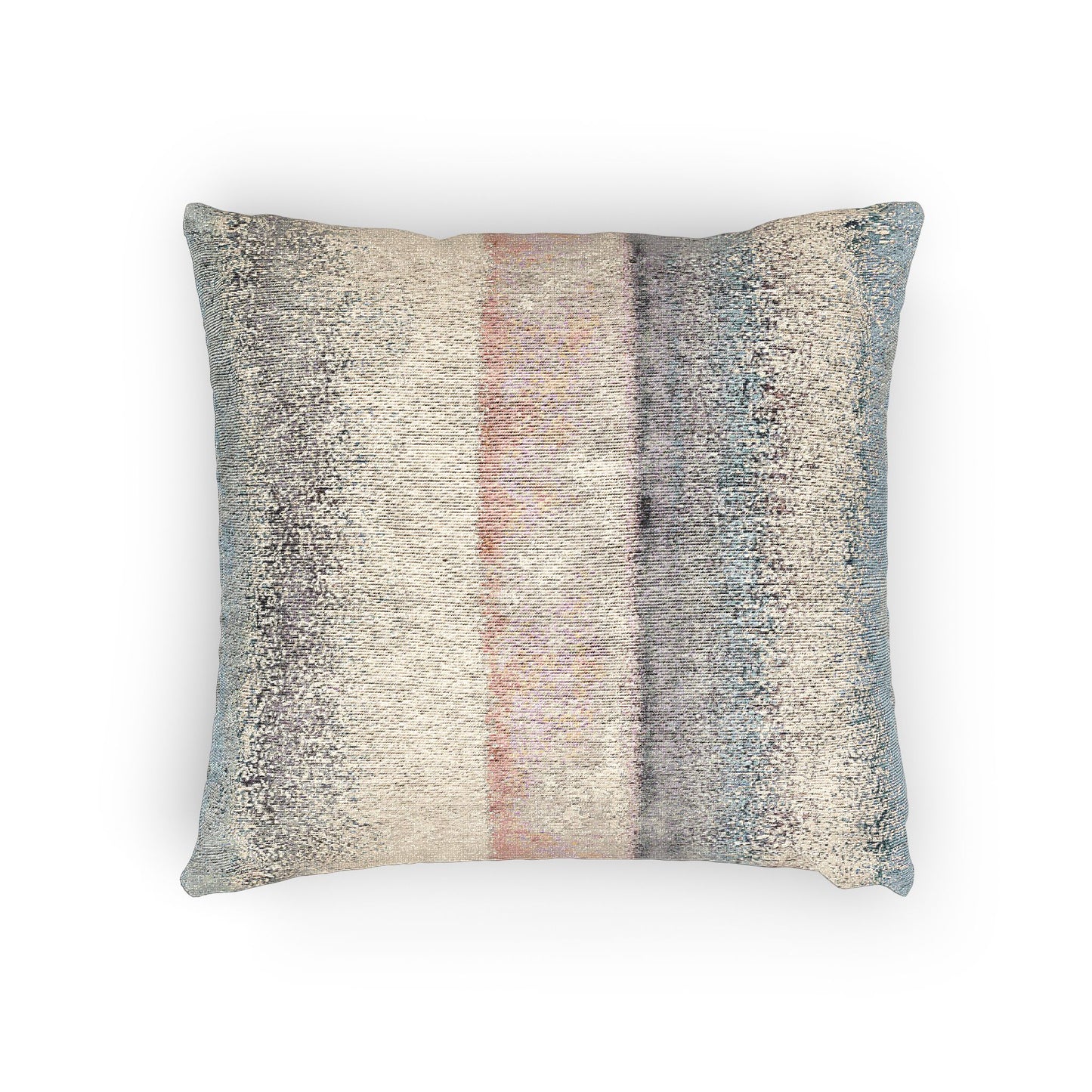 Cozy Woven Pillow, Bohemian Stripes, Home Decor, Decorative Cushion, Textured Throw Pillow, Living Room Accessories, Gift for Her