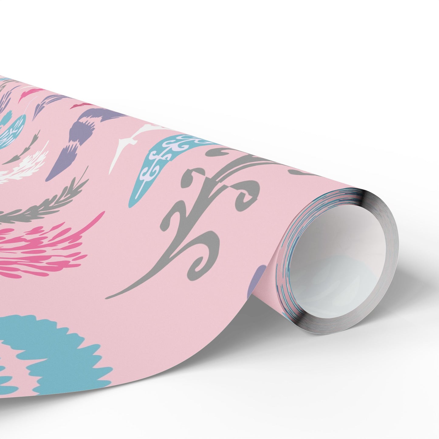 Pretty in Pink Festive Gift Wrap, Eco-Friendly Gift Wrapping, Birthday, Holiday, Bridal Shower, Baby Shower