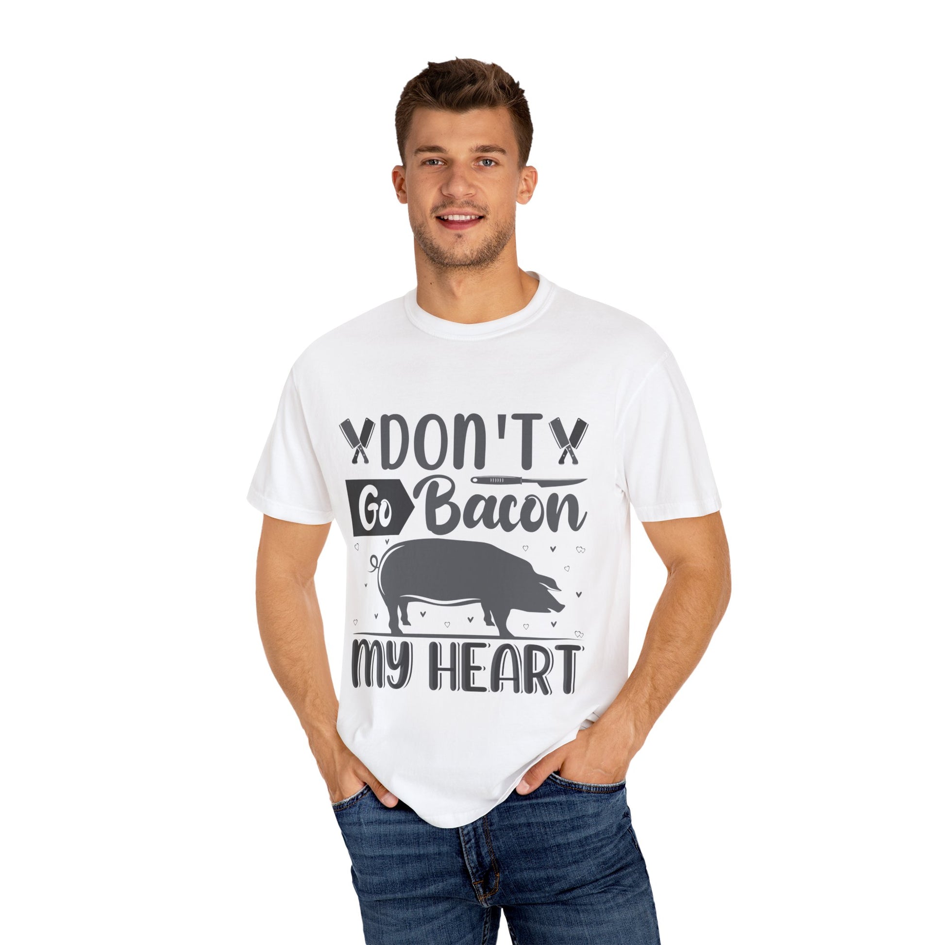 Mens Bacon T-shirt - aMOOsing Designs