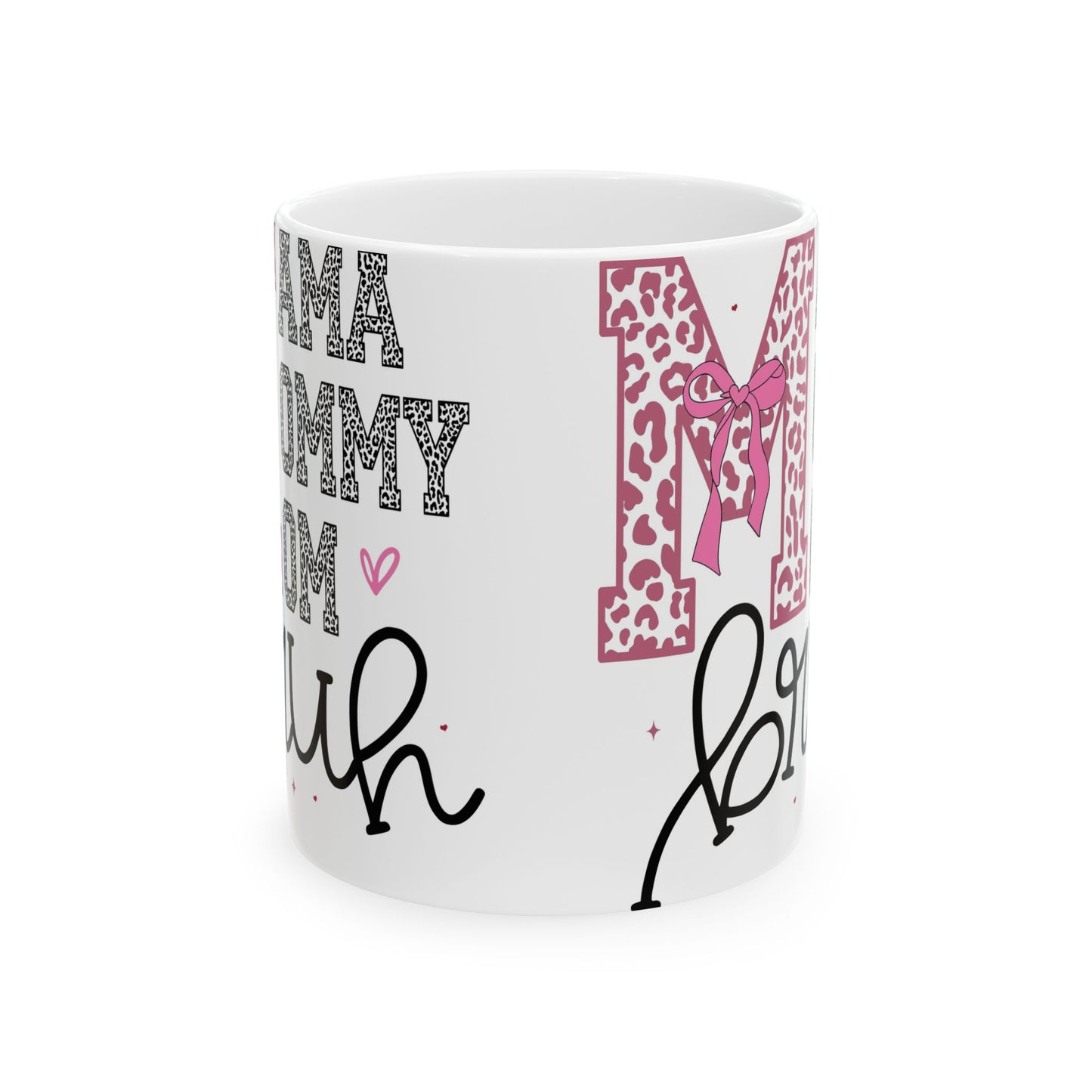 Personalized Mama Mug, Cute Gift for Mom, Coffee Cup, Birthday Present, Mother's Day, Unique Drinkware - aMOOsing Designs