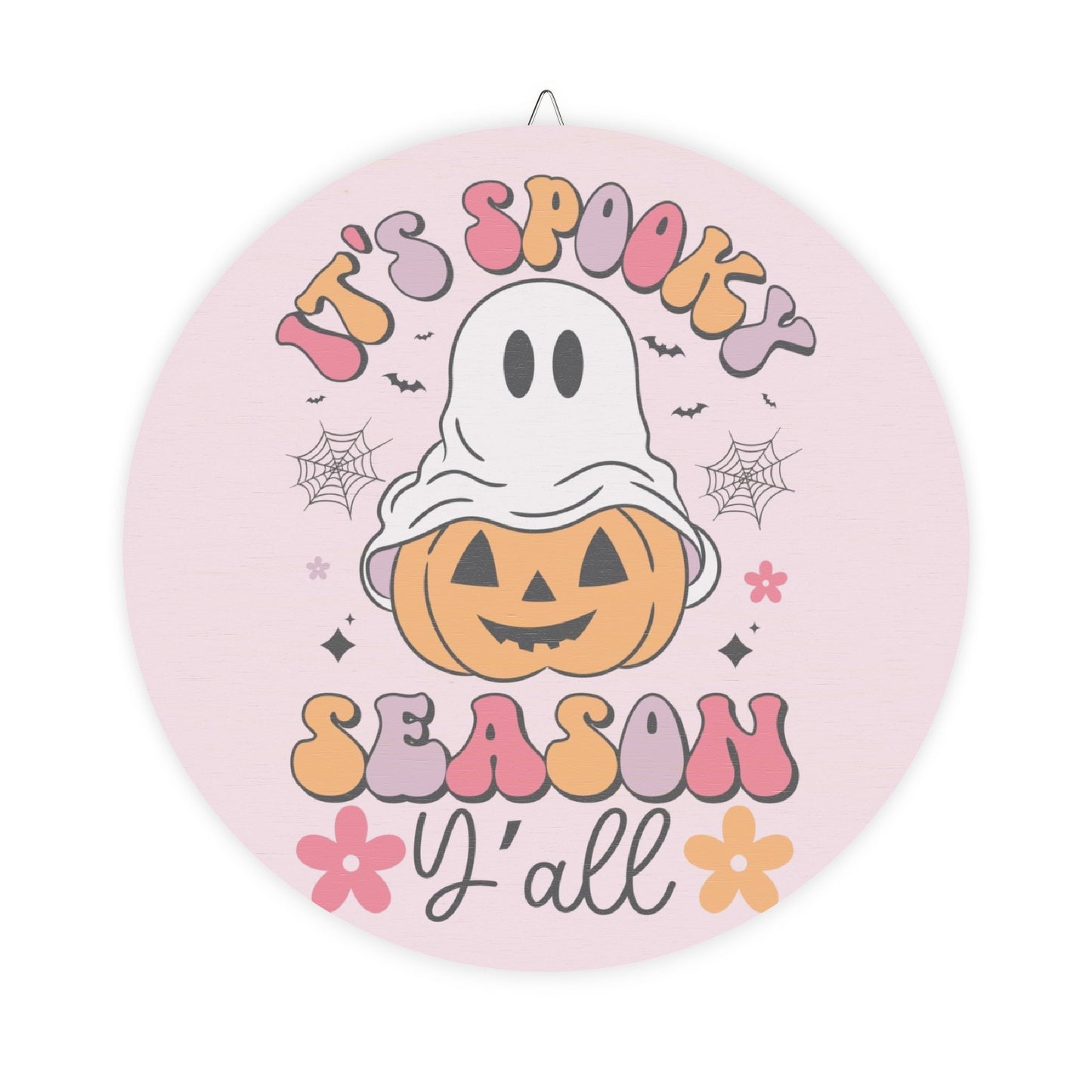 Playful Southern Halloween Wood Sign - Spooky Season Decor, Fall Home Accent, Pumpkin Wall Art, Gift for Halloween Lovers, Autumn Vibes