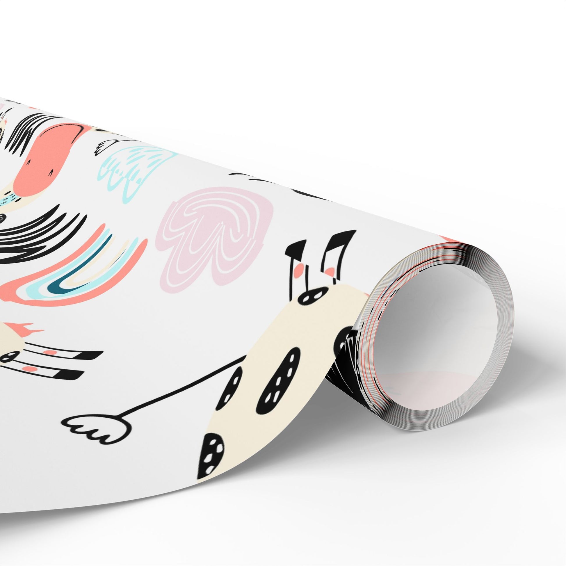 Whimsical Wrapping Paper, Fun Gift Wrap for Birthdays, Baby Showers, Holidays, Eco-Friendly, Creative Packaging Ideas - aMOOsing Designs