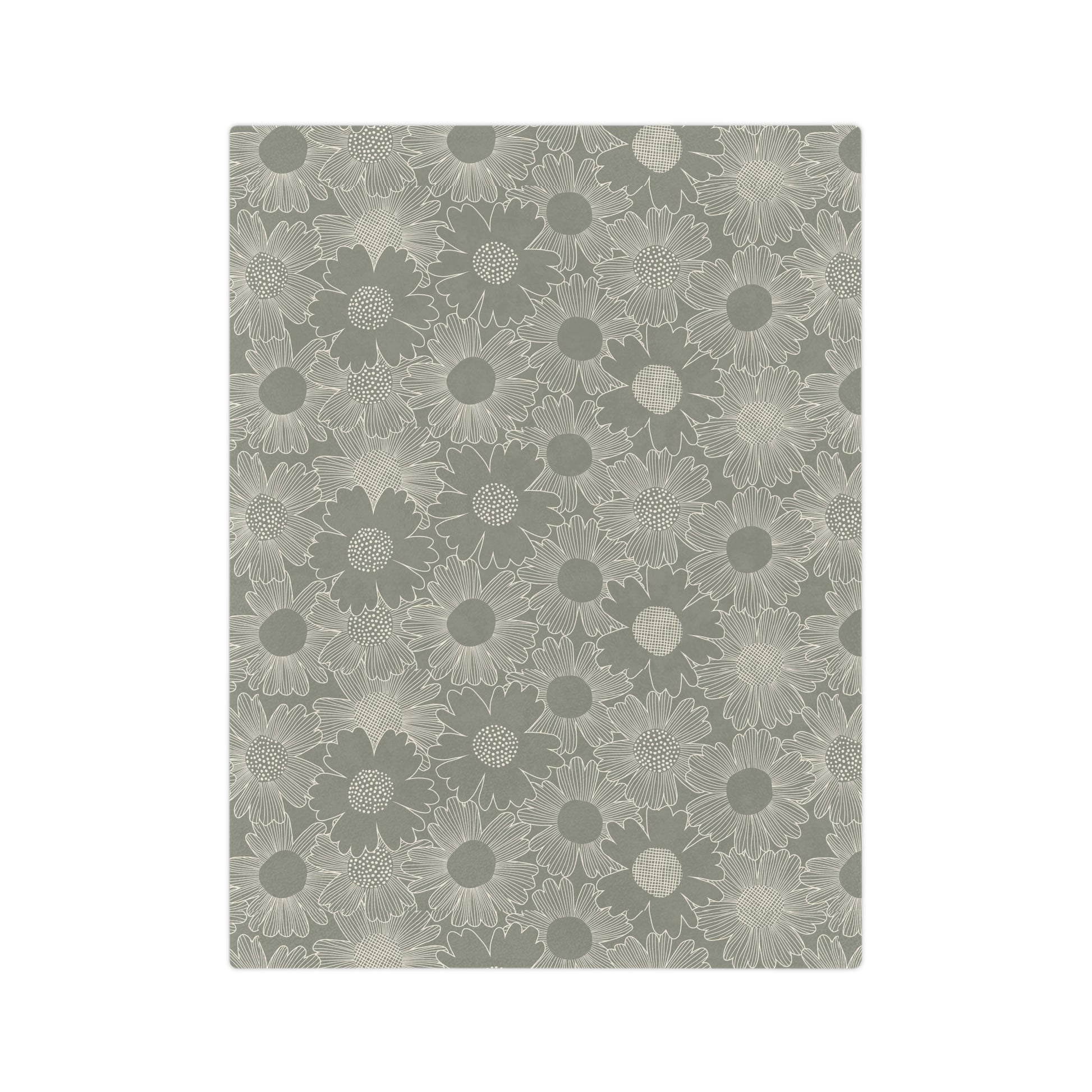 Sunflower Velveteen Microfiber Blanket - Cozy Floral Throw for Relaxation, Gift for Home Decor, Warm Fleece Blanket, Housewarming Gift, - aMOOsing Designs