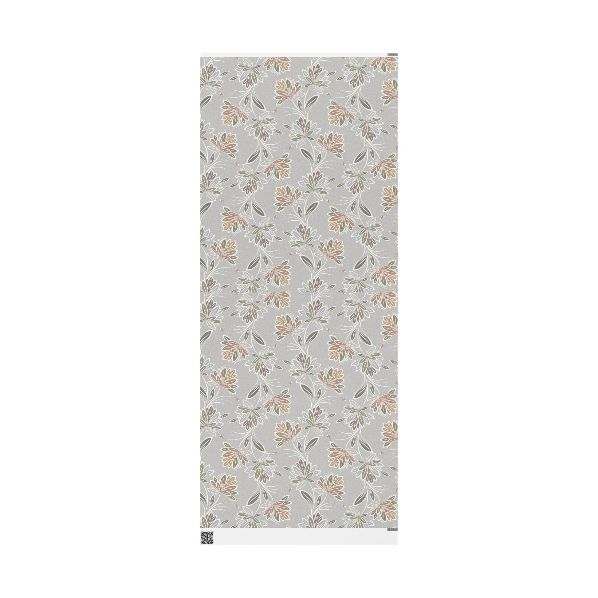 Floral Wrapping Paper - Elegant Gift Wrap for Special Occasions, Eco-Friendly, Birthday, Wedding, Holiday Gifts - aMOOsing Designs