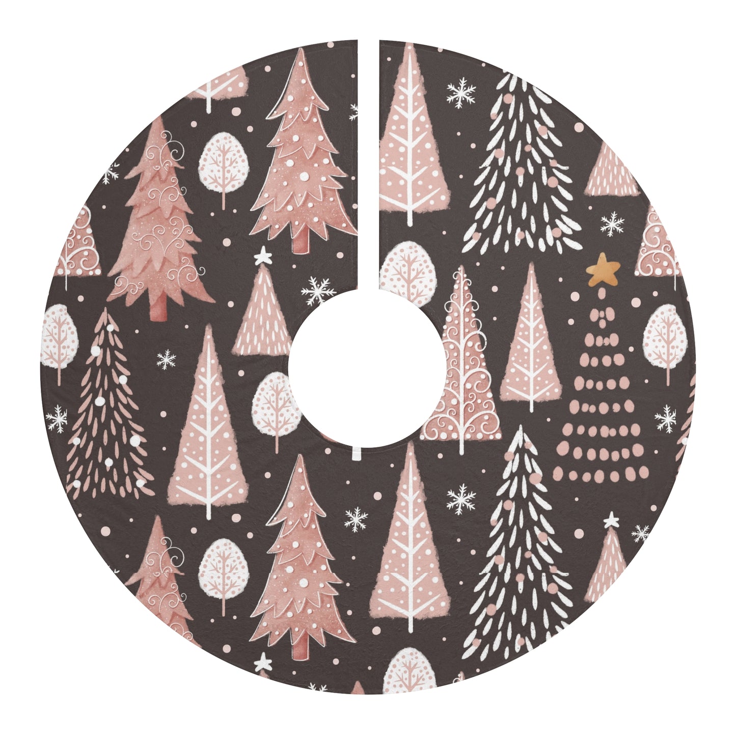 Chic Christmas Tree Skirt, Festive Holiday Decor, Stylish Tree Cover, Cozy Winter Home Accent, Unique Gift for Christmas