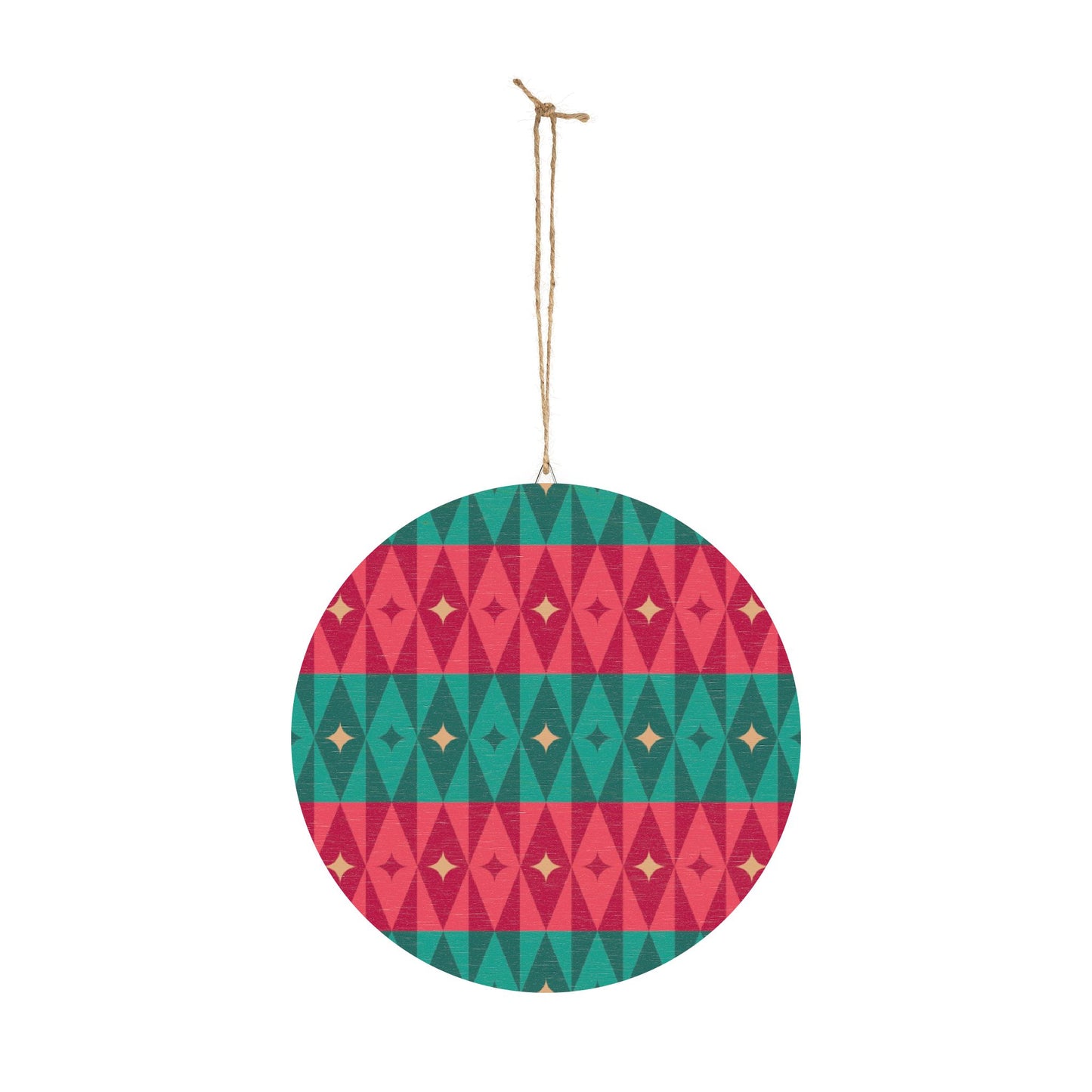 Wood Signs: Festive Oversized Wooden Ornament, Rustic Holiday Patio Decor, Christmas Wall Hanging, Seasonal Farmhouse Sign, Winter Door