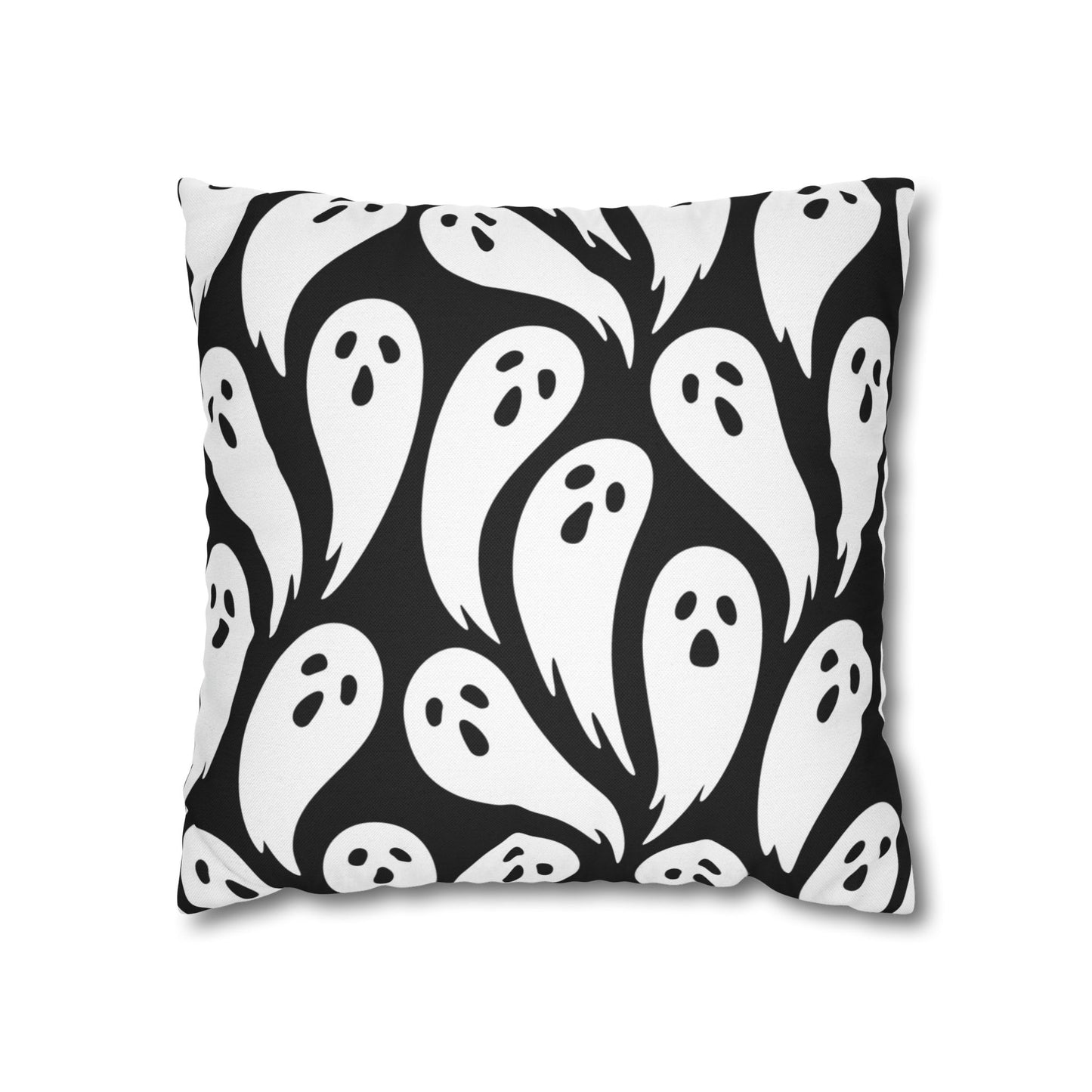 Spooky Ghost Pillowcase, Halloween Decor, Home Accent, Pillowcase for Fall, Scary Home Decor - aMOOsing Designs
