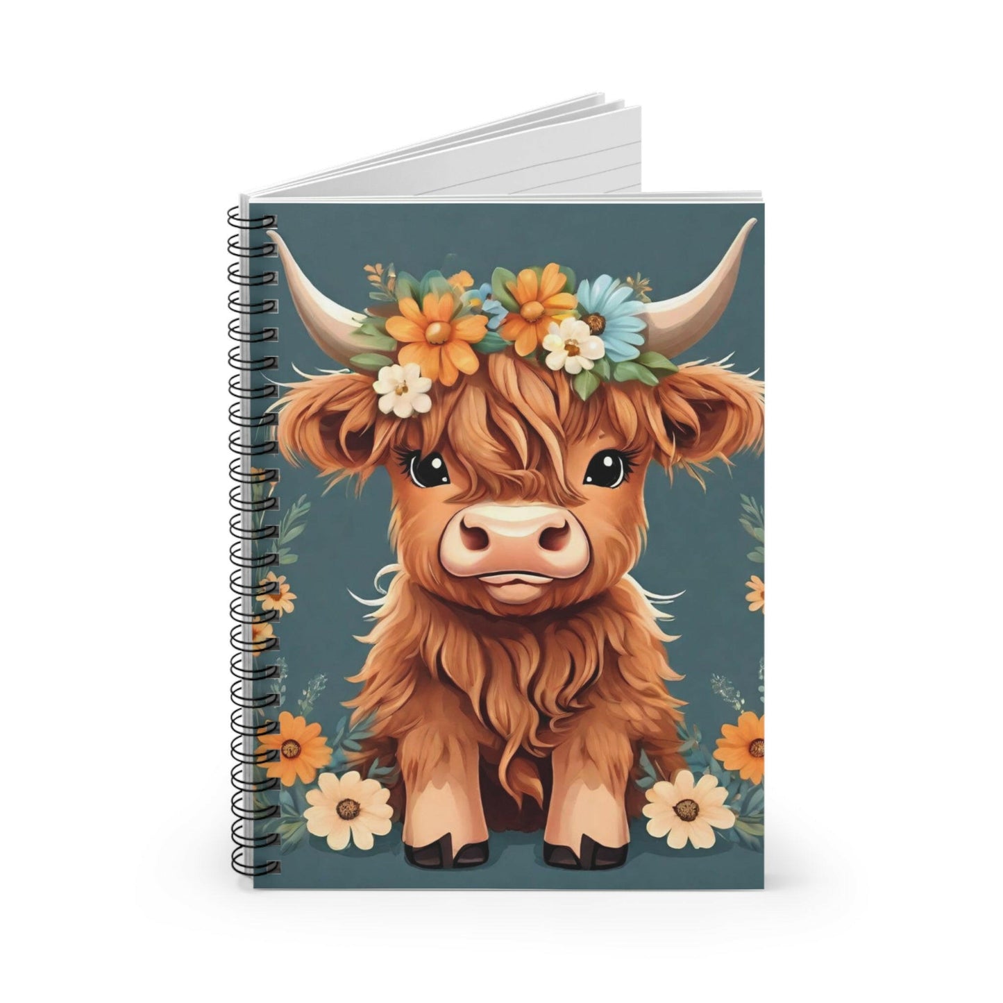 Udderly adorable- Spiral Notebook - Ruled Line.