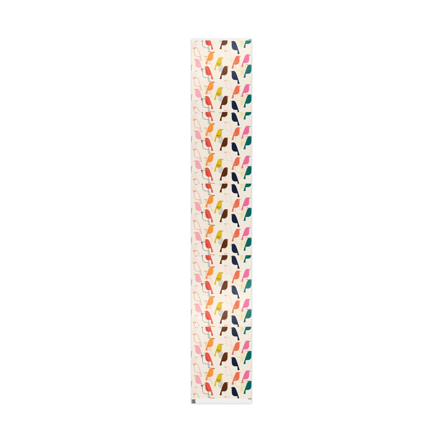 Retro Colorful Bird Wrapping Paper - Eco-Friendly, Unique Gift Wrap for Birthdays, Holidays, Special Occasions, Creative Presents, Festive