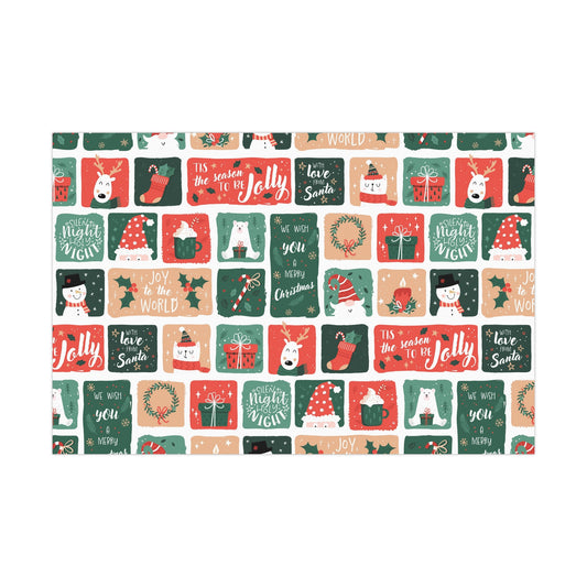 Festive Holiday Gift Wrap Papers – Jolly Designs for Christmas Celebrations - aMOOsing Designs