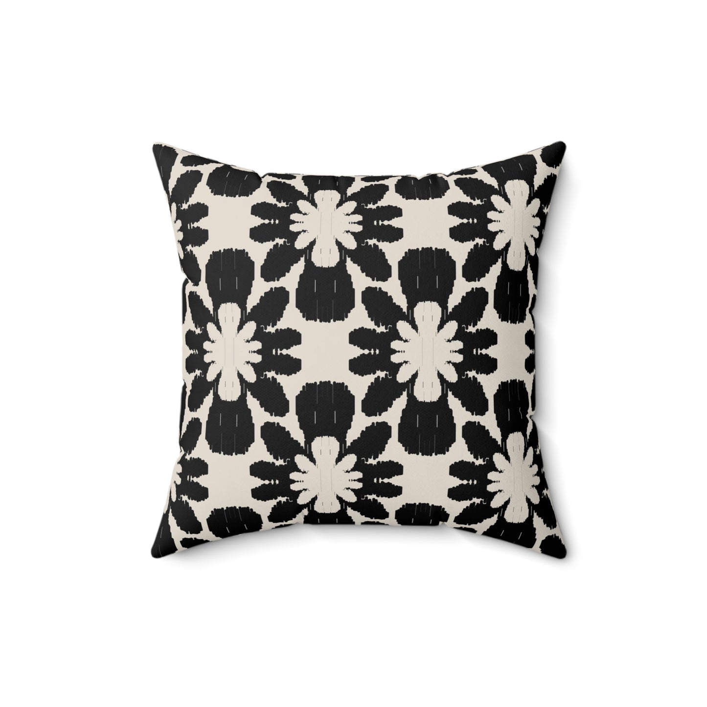 Boho Floral Throw Pillow - Chic Cushion, Home Decor Accent, Modern Pillow, Gift for Her, Stylish Sofa Decoration, Cozy Living - aMOOsing Designs