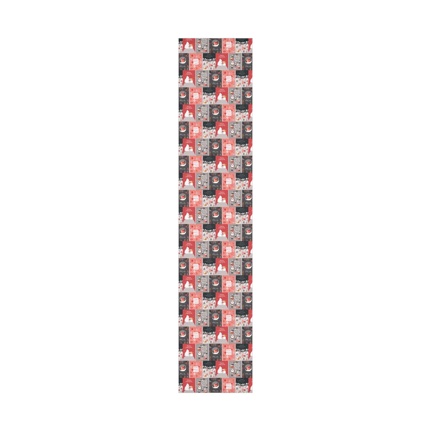 Festive Snowman Gift Wrap Paper - Holiday Cheer Wrapping Sheets for Christmas & More - aMOOsing Designs