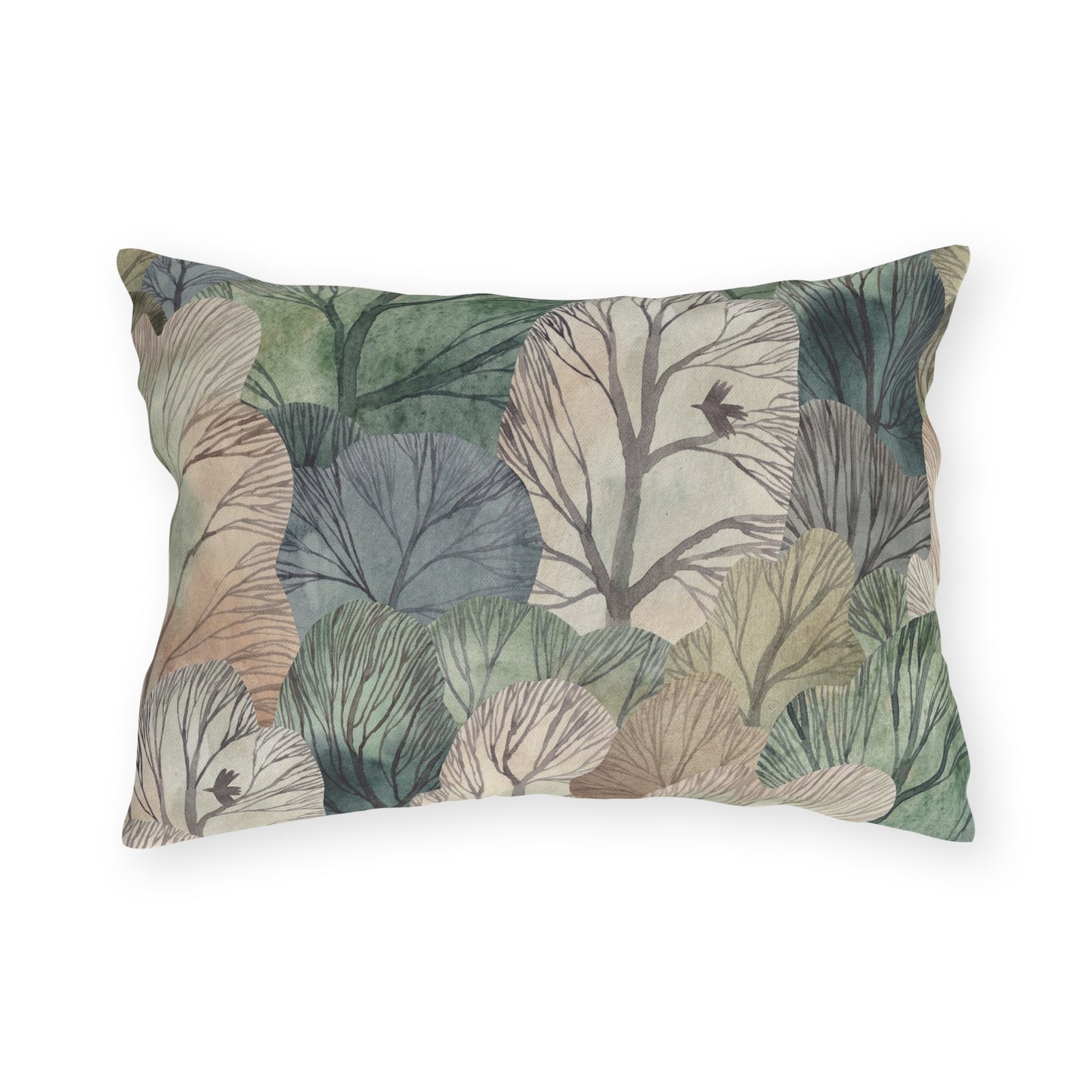 Nature-Inspired Outdoor Pillows with Leafy Design, Cozy Garden Decor, Patio Cushion, Unique Gift for Eco-Lovers, Boho Home Accents, [...]