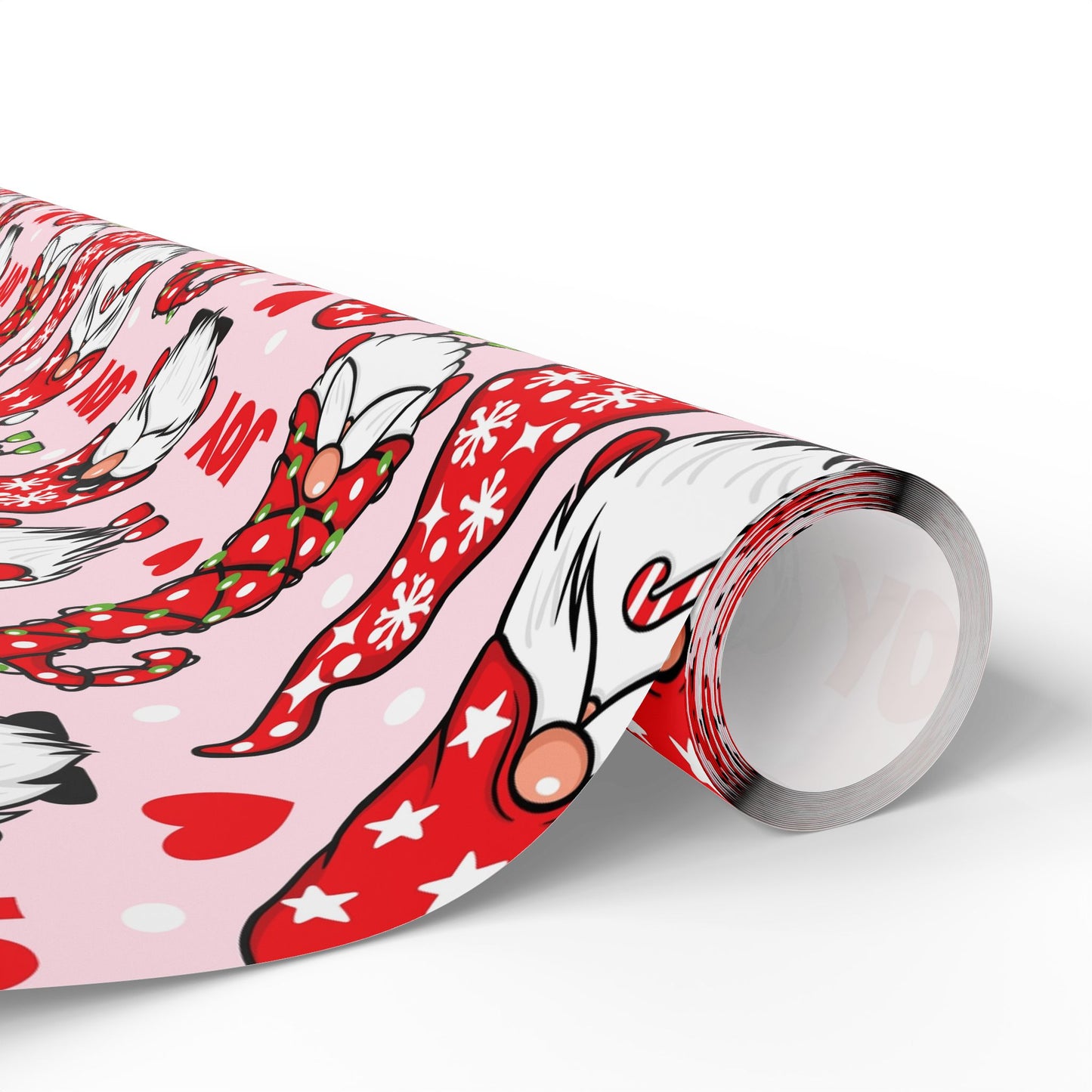 Wrapping Papers, Festive Gnomes Christmas Gift Wrap, Holiday Wrapping, Eco-Friendly Gift Packaging, Wrapping Paper Rolls, Gift Wrap Sheets, - aMOOsing Designs