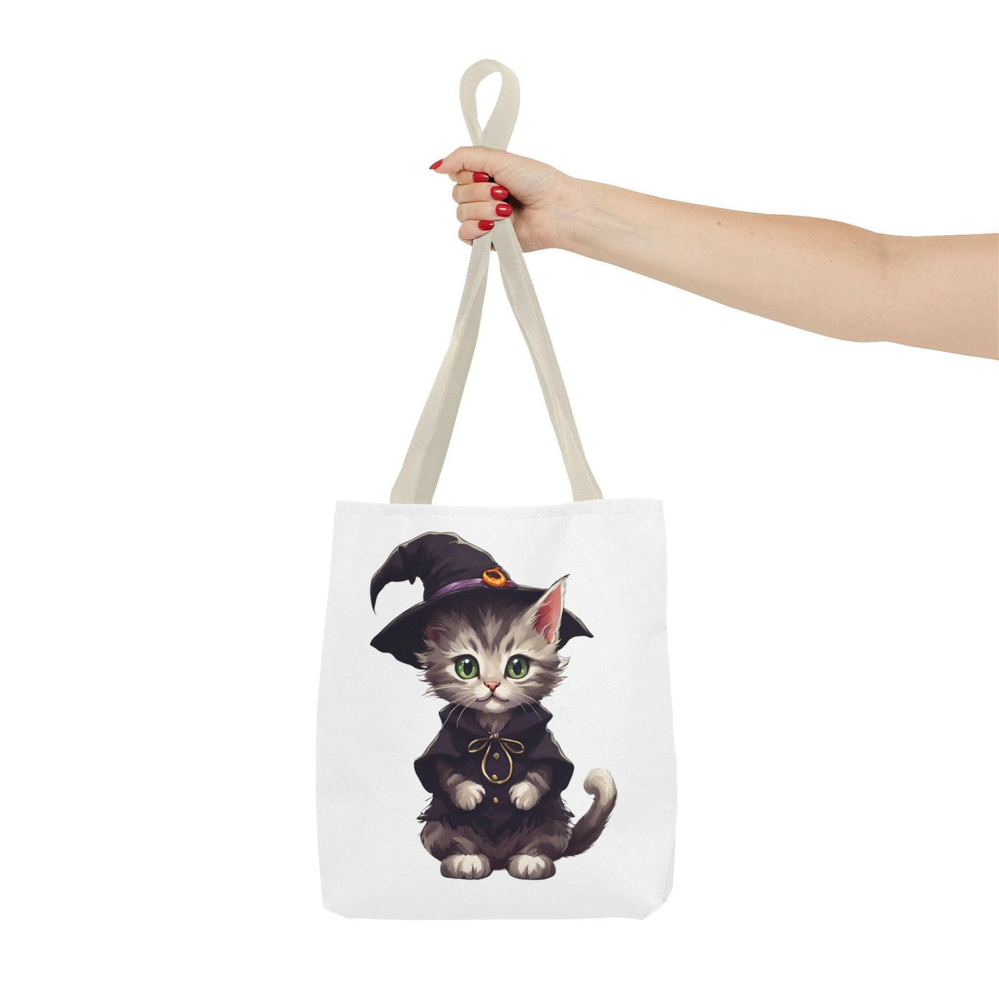 Witchy Kitty- Tote Bag (AOP).