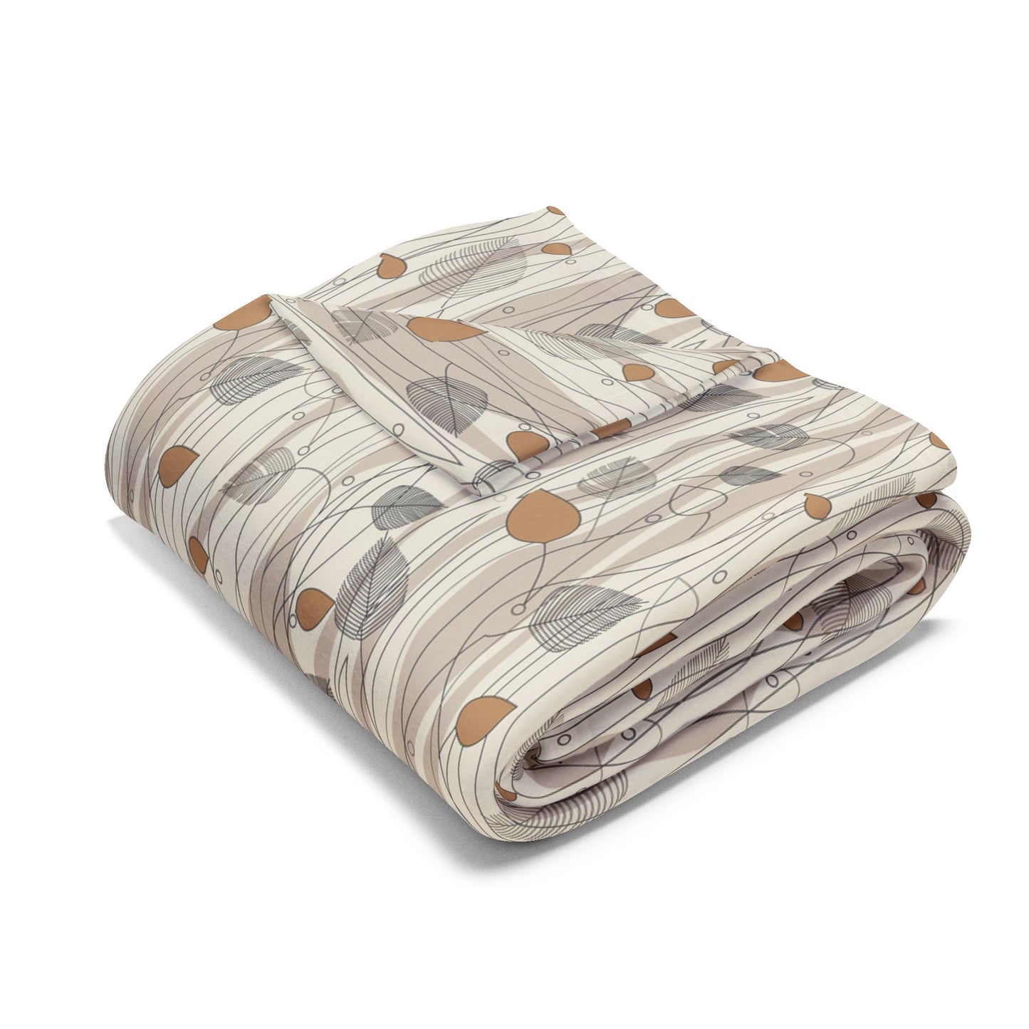 Fall Leaves Arctic Fleece Blanket