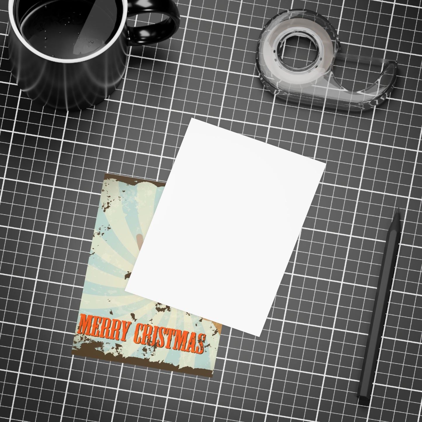 Christmas Postcard Set, Vintage Holiday Cards, Festive Greeting Cards, Fun Gift, Seasonal Mail, Envelopes Included