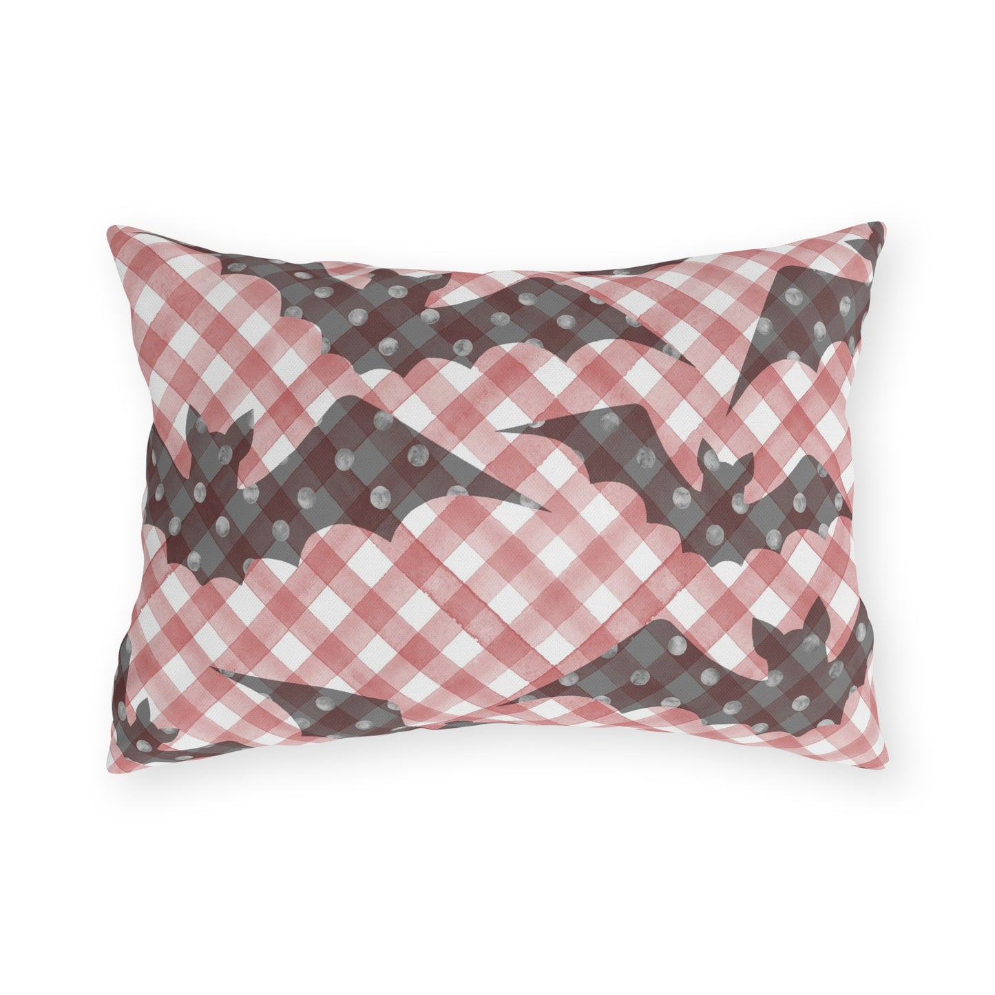 Going Batty- Halloween Outdoor Pillow - Cozy Decor, Garden Accent, Spooky Cushion, Haunted House, Fall Festivities