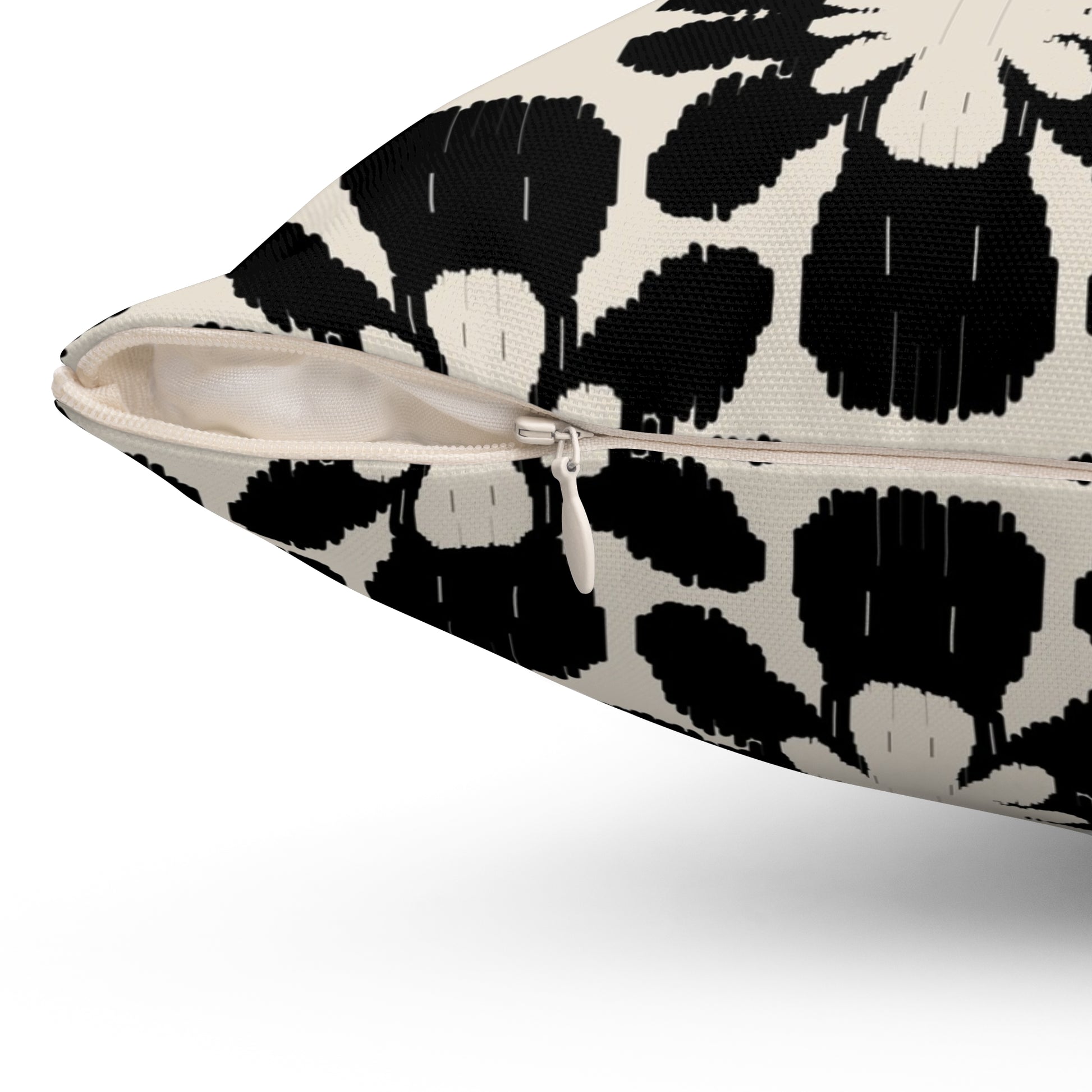 Boho Floral Throw Pillow - Chic Cushion, Home Decor Accent, Modern Pillow, Gift for Her, Stylish Sofa Decoration, Cozy Living - aMOOsing Designs