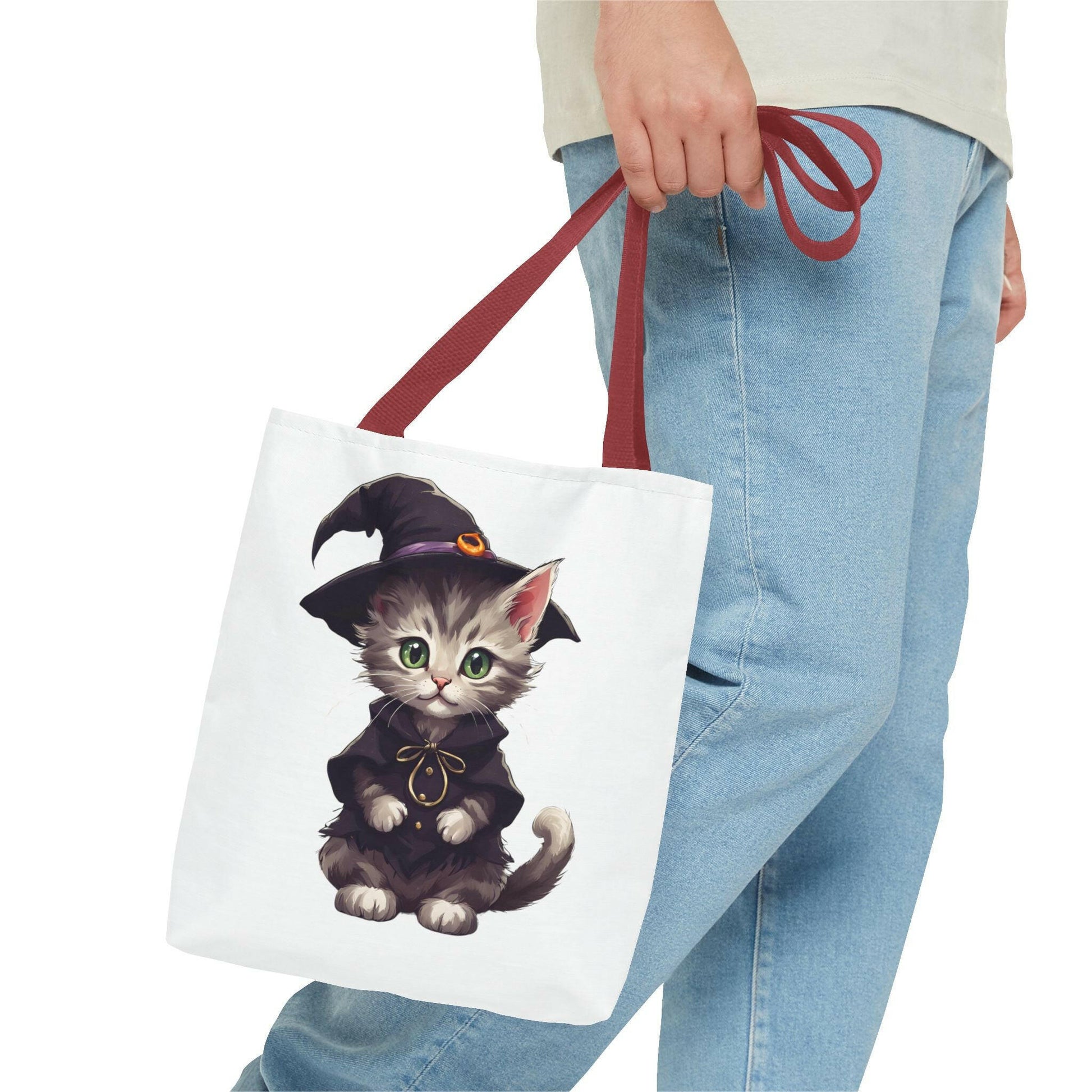 Witchy Kitty- Tote Bag (AOP).