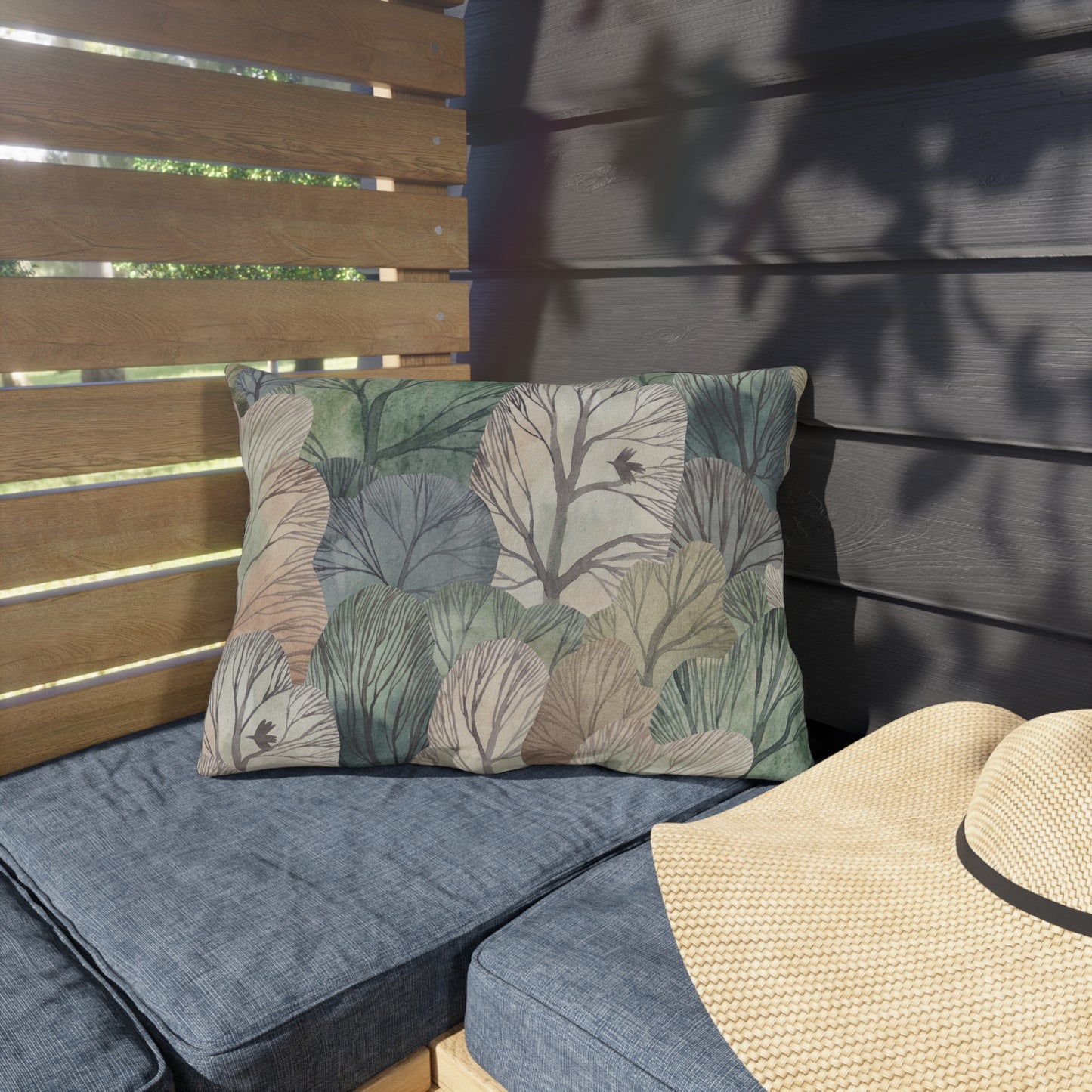 Nature-Inspired Outdoor Pillows with Leafy Design, Cozy Garden Decor, Patio Cushion, Unique Gift for Eco-Lovers, Boho Home Accents, [...]