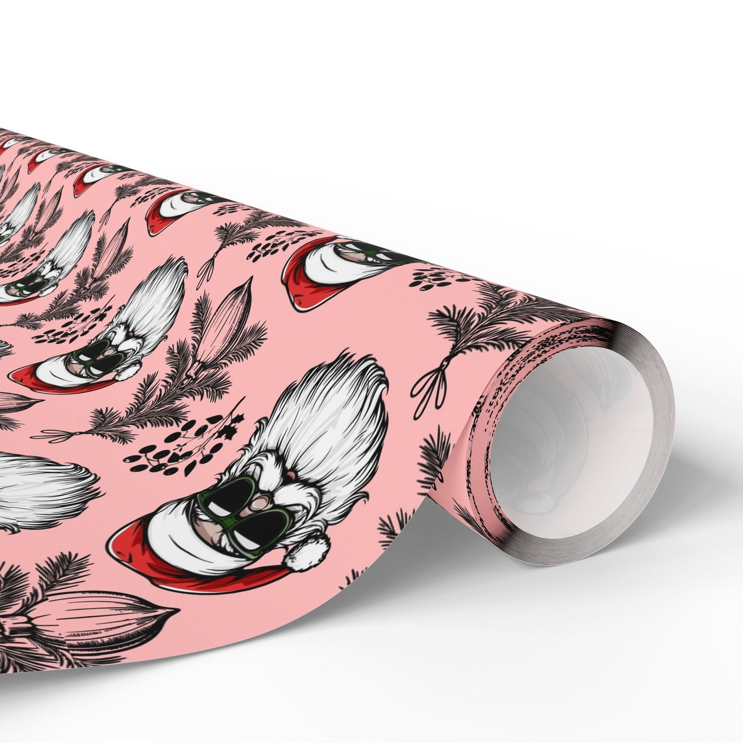 Santa Pattern Wrapping Papers - Christmas Gift Wrap, Holiday Present Packaging, Festive Gift Wrap Sheets, Xmas Wrapping Supplies, Seasonal