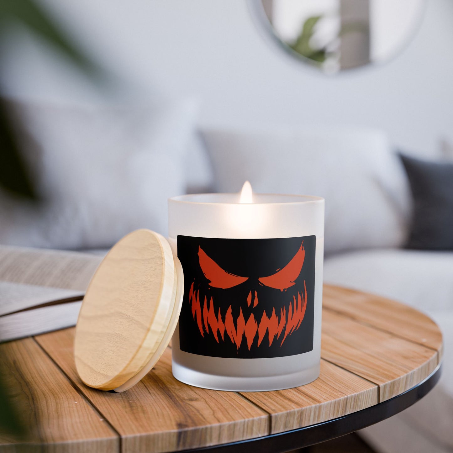Halloween Themed Candle, Spooky Decor, Autumn Aromatherapy, Witchy Home Accents, Trick-or-Treat Gifts, Cozy Night In