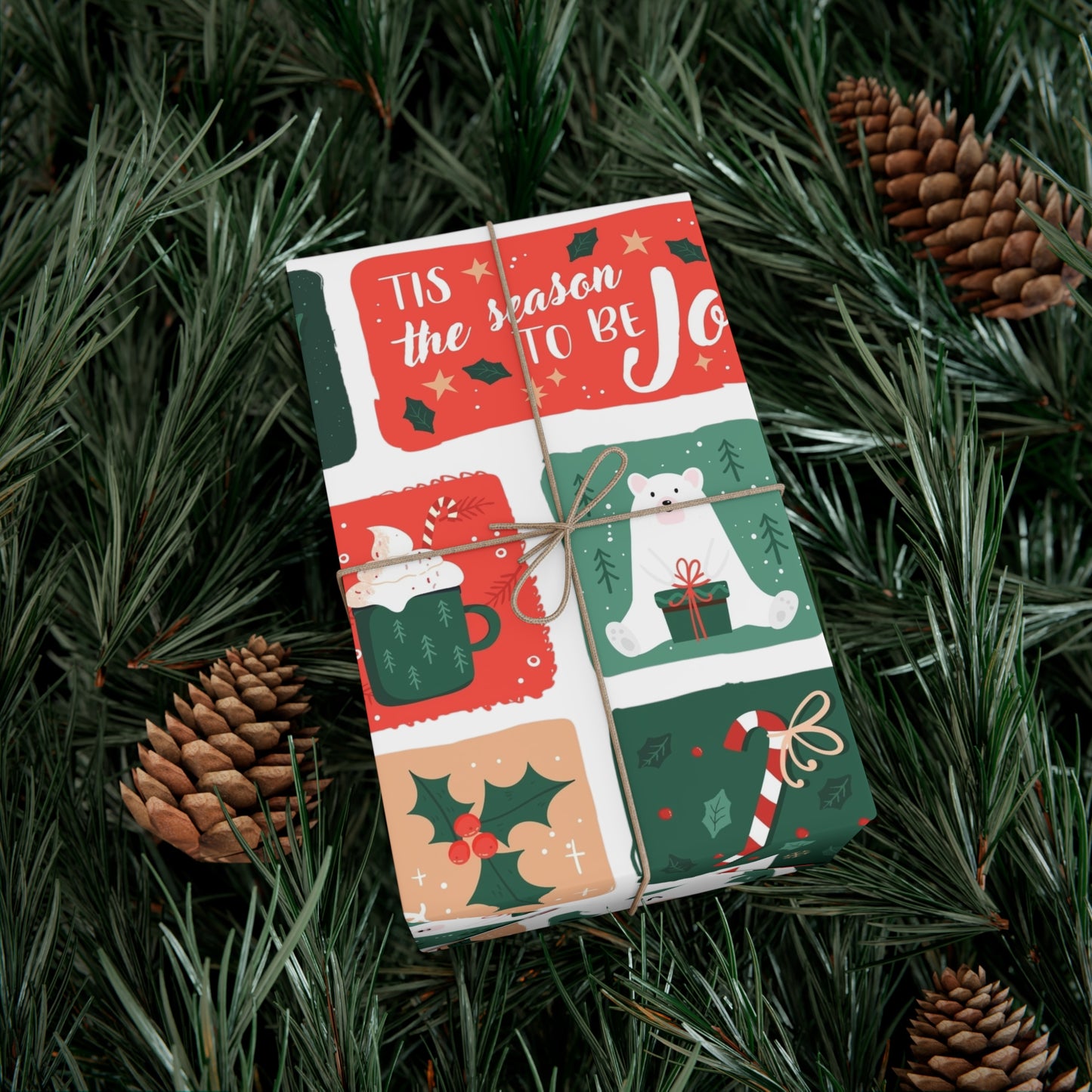 Festive Holiday Gift Wrap Papers – Jolly Designs for Christmas Celebrations - aMOOsing Designs