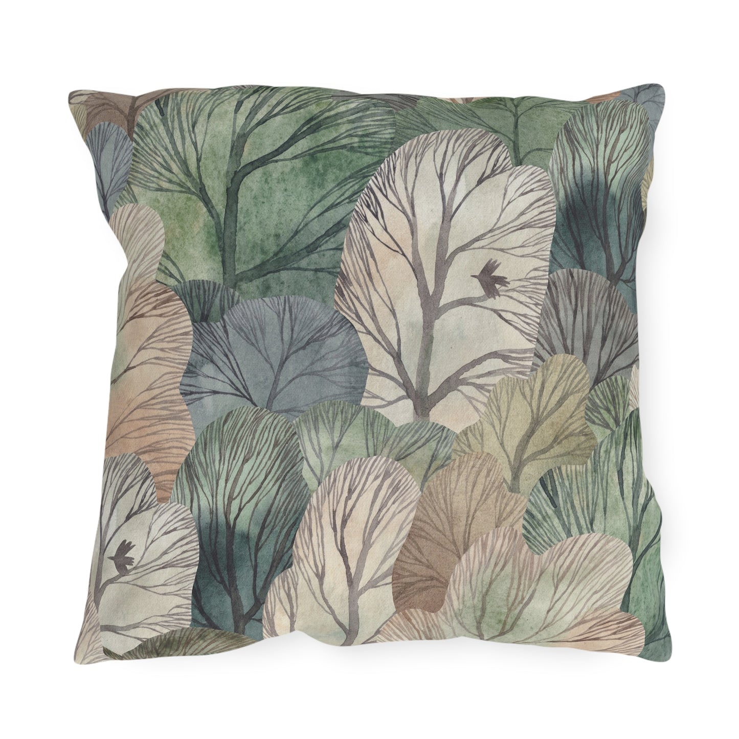 Nature-Inspired Outdoor Pillows with Leafy Design, Cozy Garden Decor, Patio Cushion, Unique Gift for Eco-Lovers, Boho Home Accents, [...]