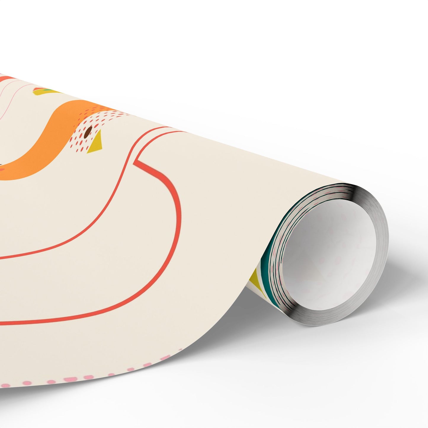 Retro Colorful Bird Wrapping Paper - Eco-Friendly, Unique Gift Wrap for Birthdays, Holidays, Special Occasions, Creative Presents, Festive