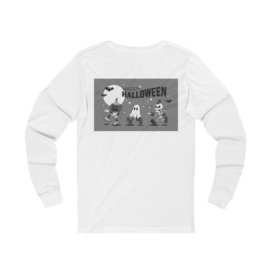 Vintage Halloween Long Sleeve Tee - aMOOsing Designs