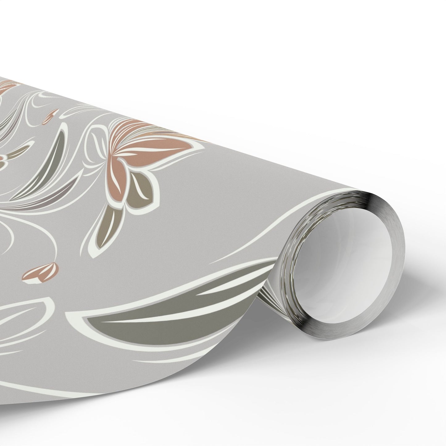Floral Wrapping Paper - Elegant Gift Wrap for Special Occasions, Eco-Friendly, Birthday, Wedding, Holiday Gifts - aMOOsing Designs
