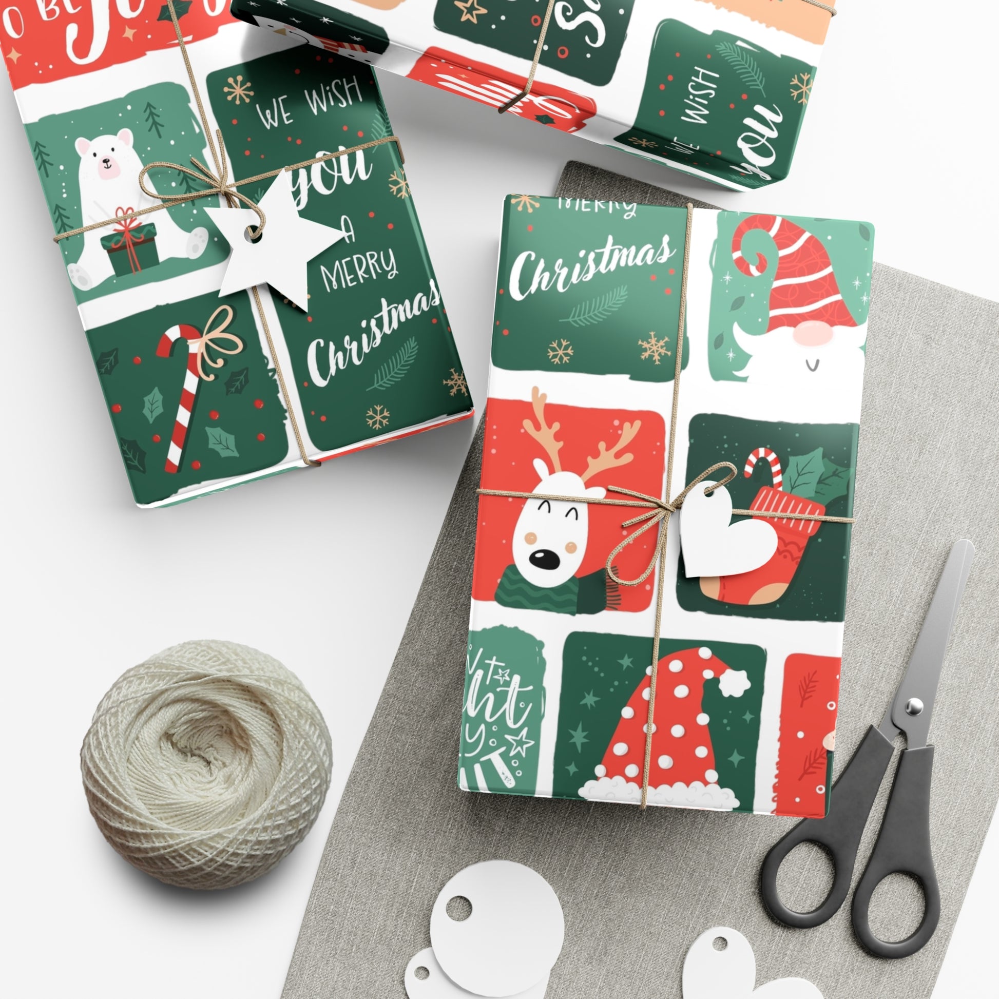 Festive Holiday Gift Wrap Papers – Jolly Designs for Christmas Celebrations - aMOOsing Designs