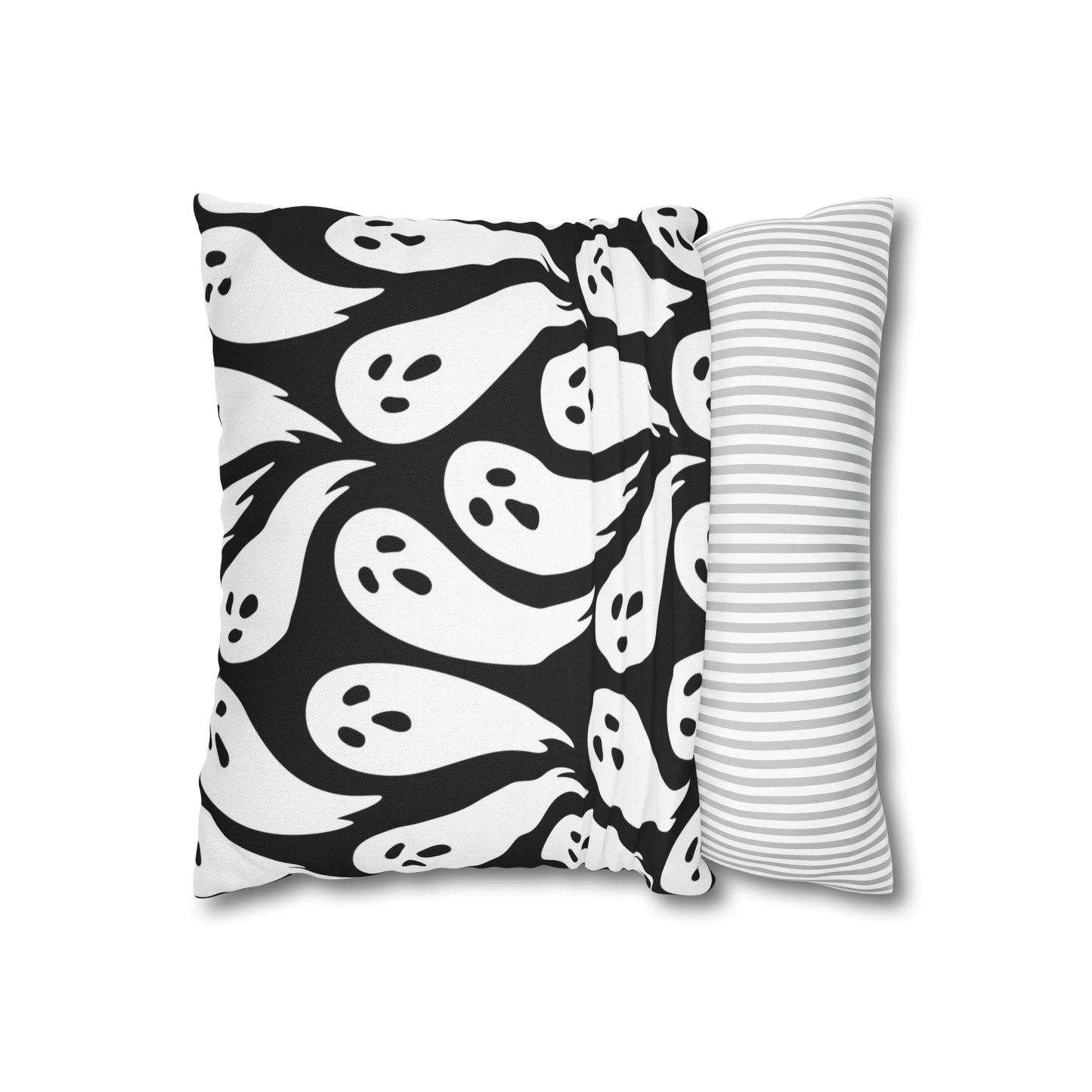 Spooky Ghost Pillowcase, Halloween Decor, Home Accent, Pillowcase for Fall, Scary Home Decor - aMOOsing Designs